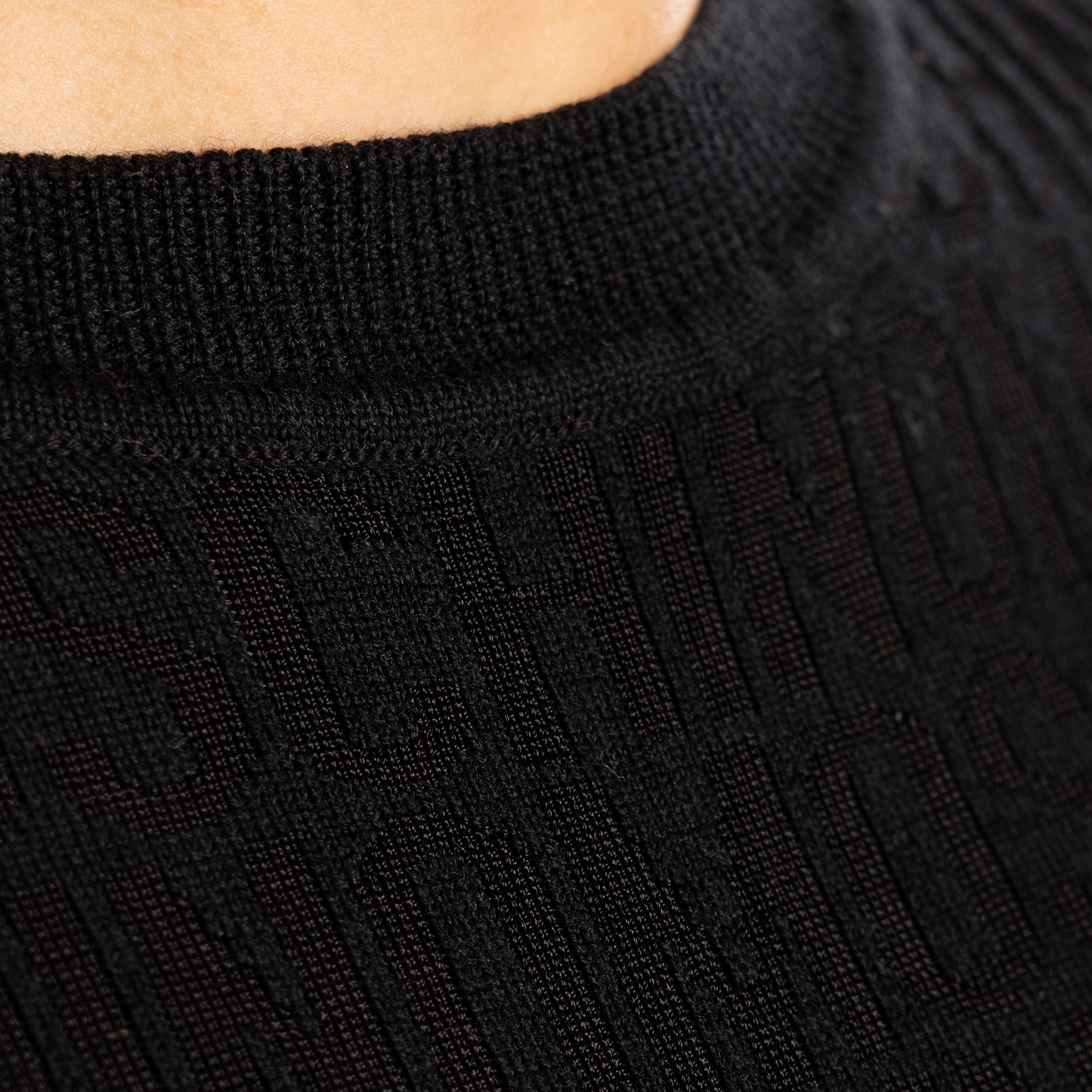 Camiseta Negra Moschino Multilogo