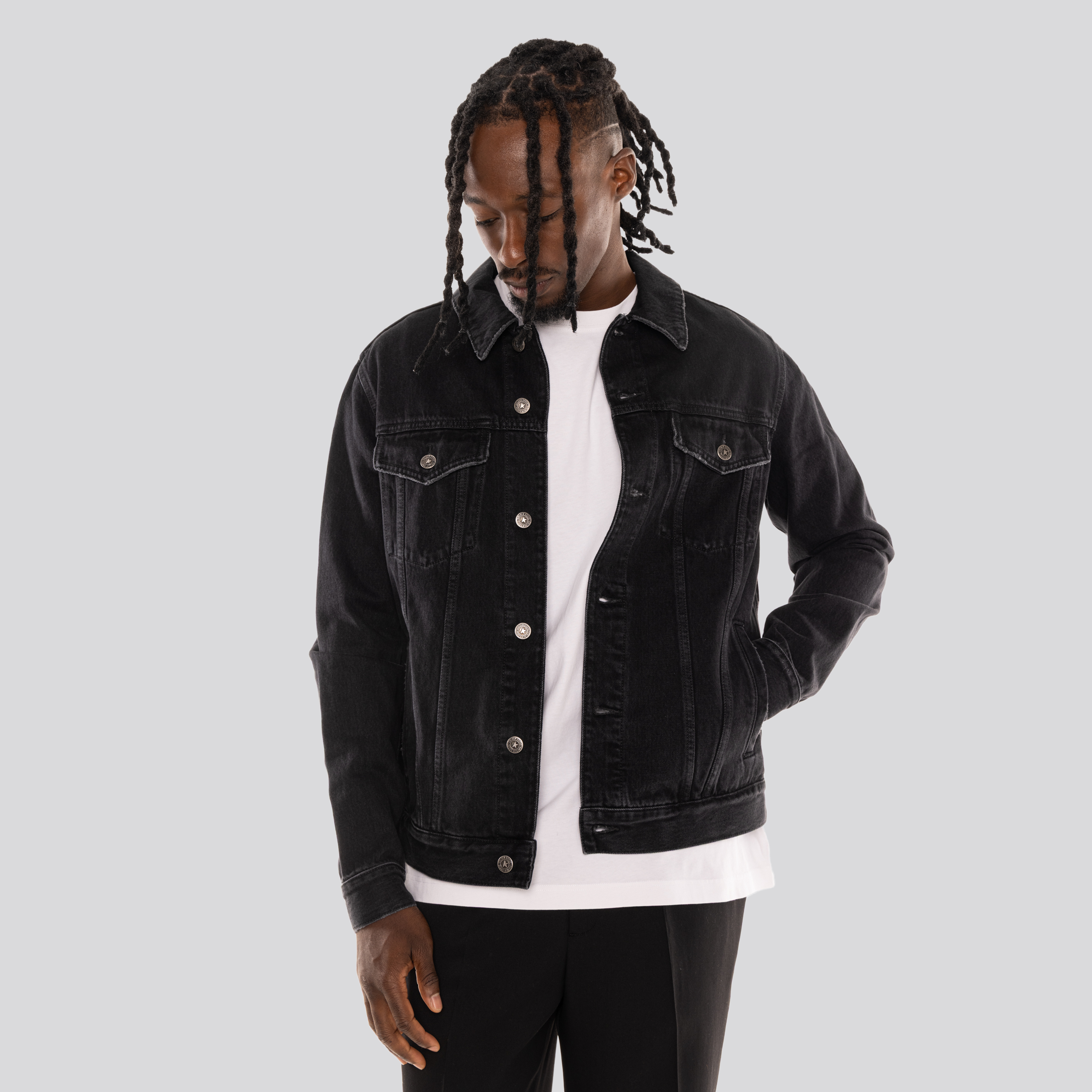 Chaqueta Denim Golden Goose One Washed