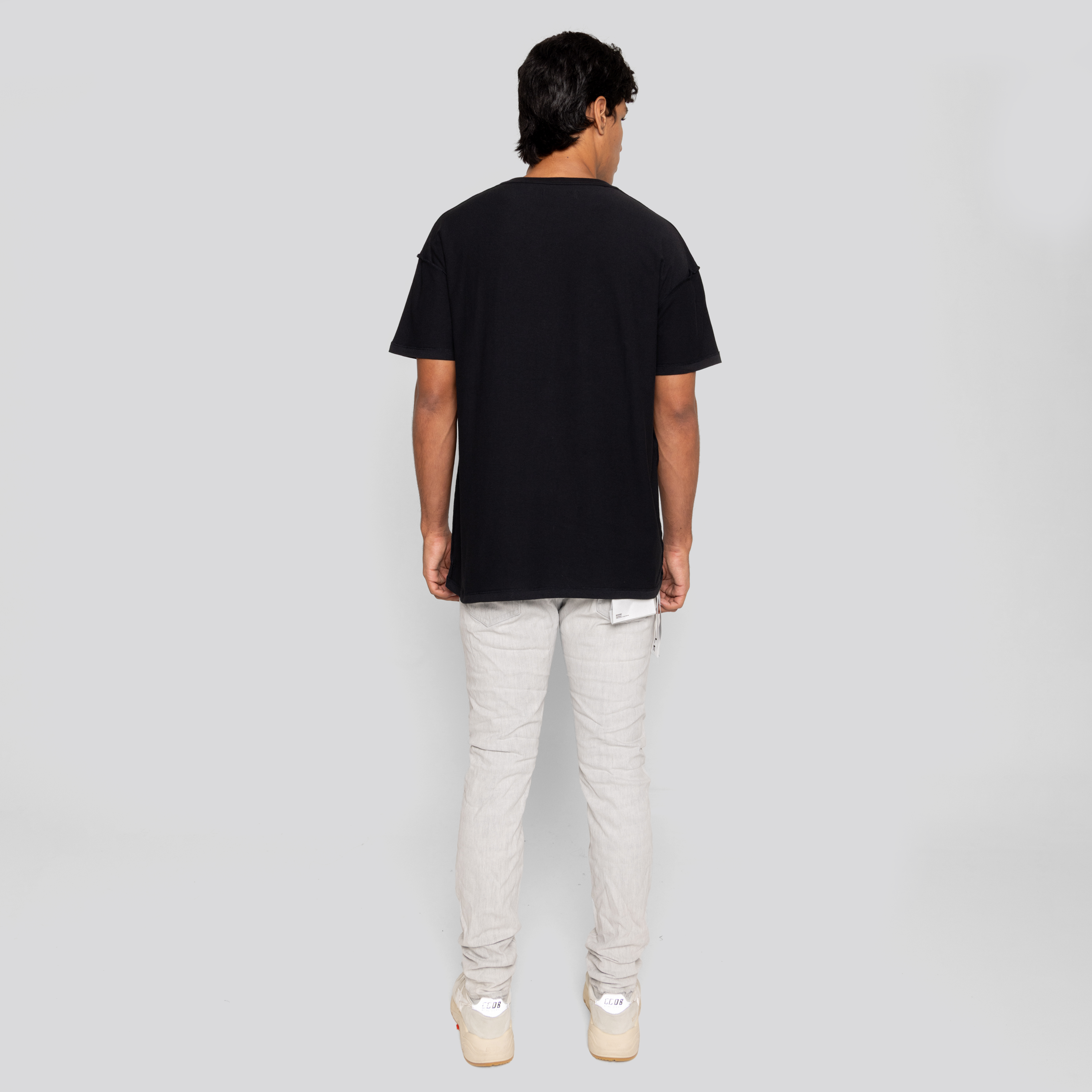 Camiseta Negra PURPLE Inside Out