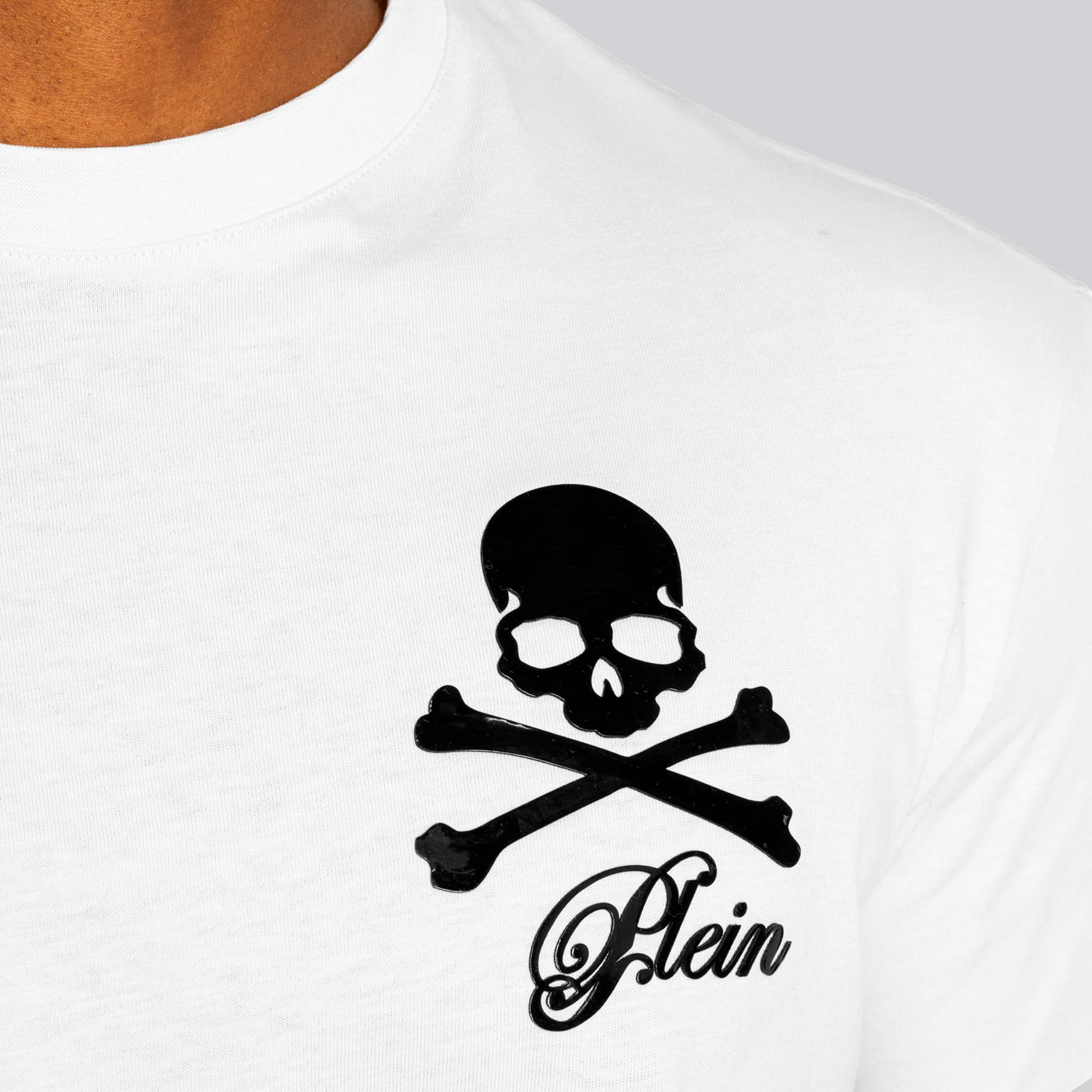 Camiseta Blanca Philipp Plein Skull & Bones