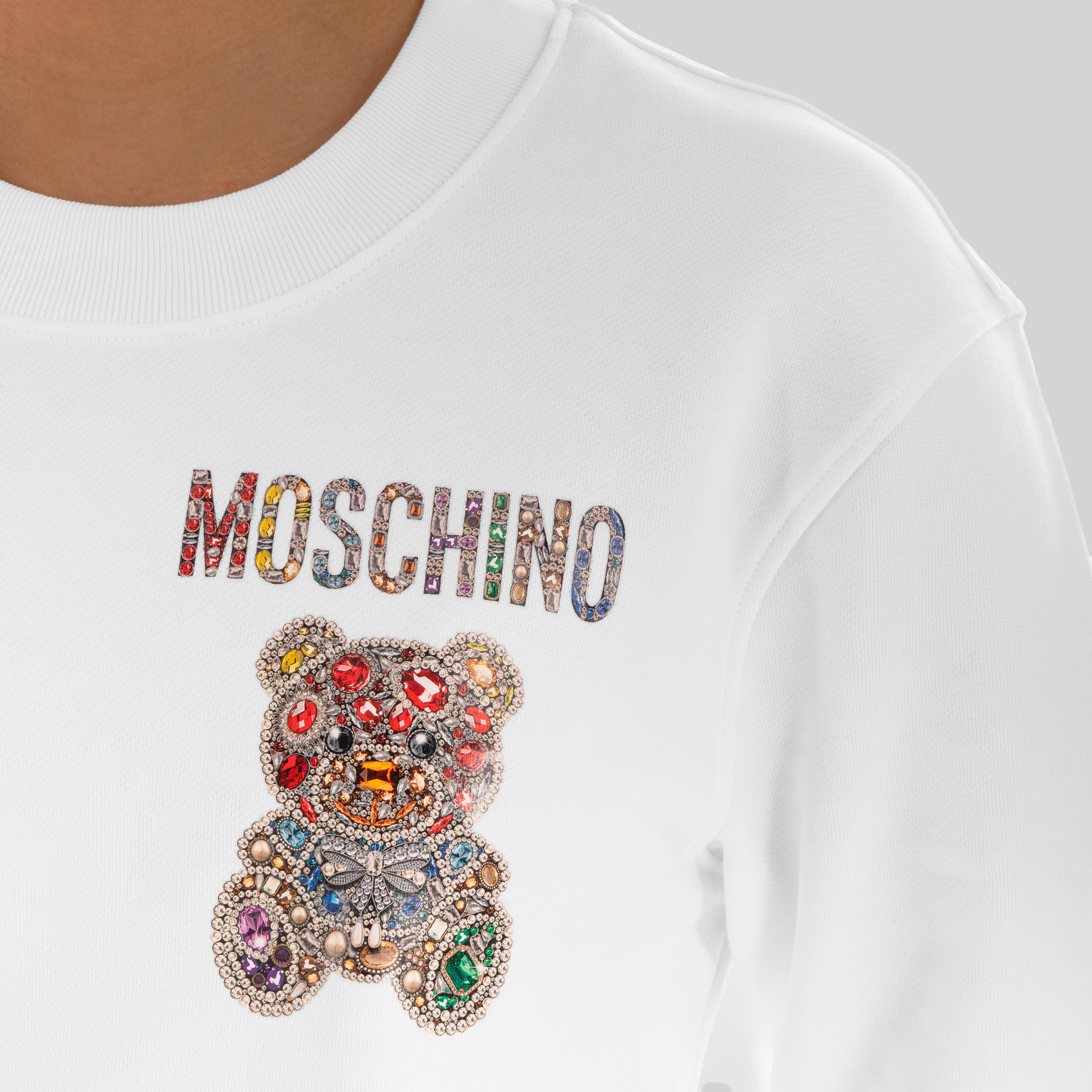 Buzo Blanco Moschino Sweater White Moschinno Toy Rocks