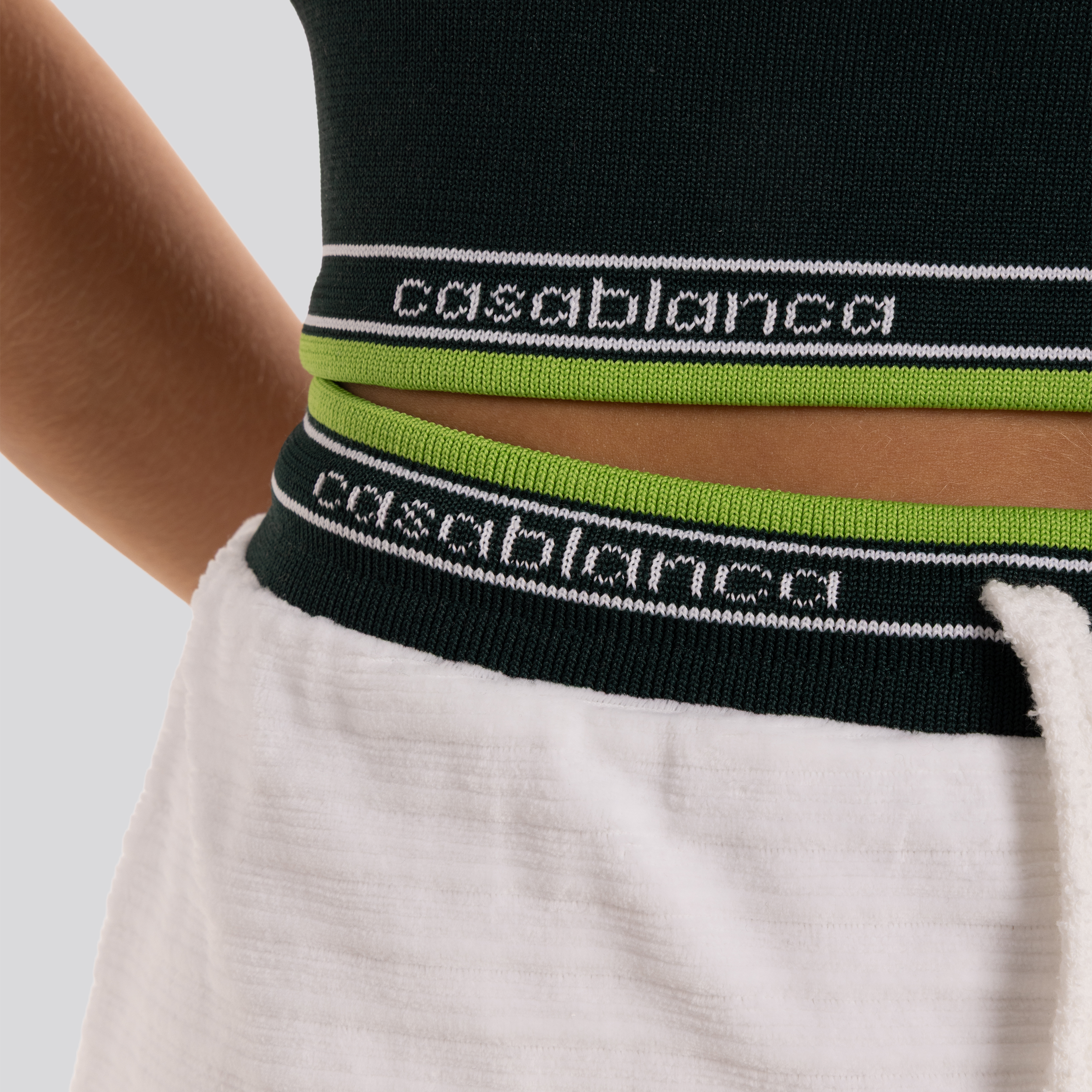 Falda Blanca Casablanca Hippie Tennis