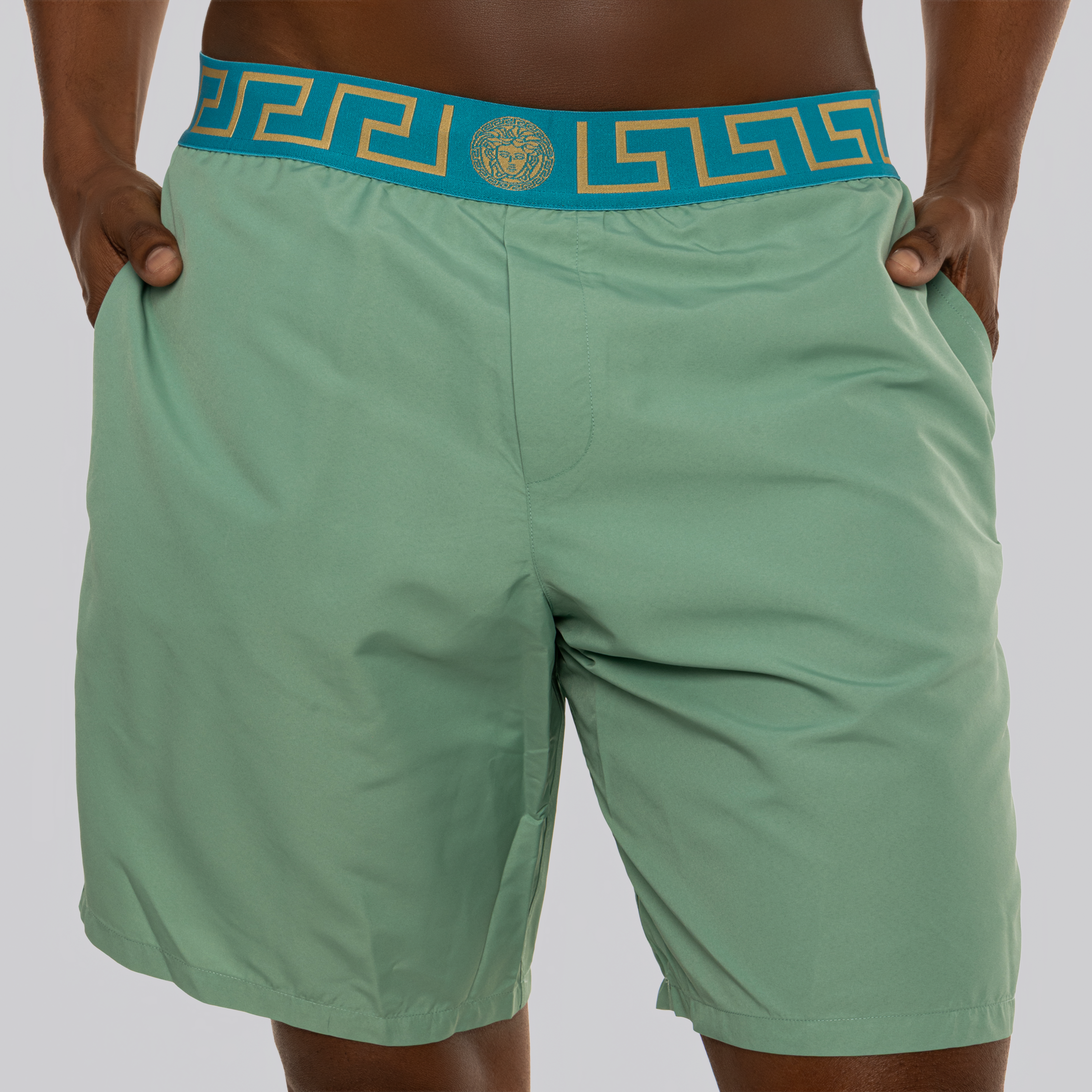 Pantaloneta Aguamarina Versace