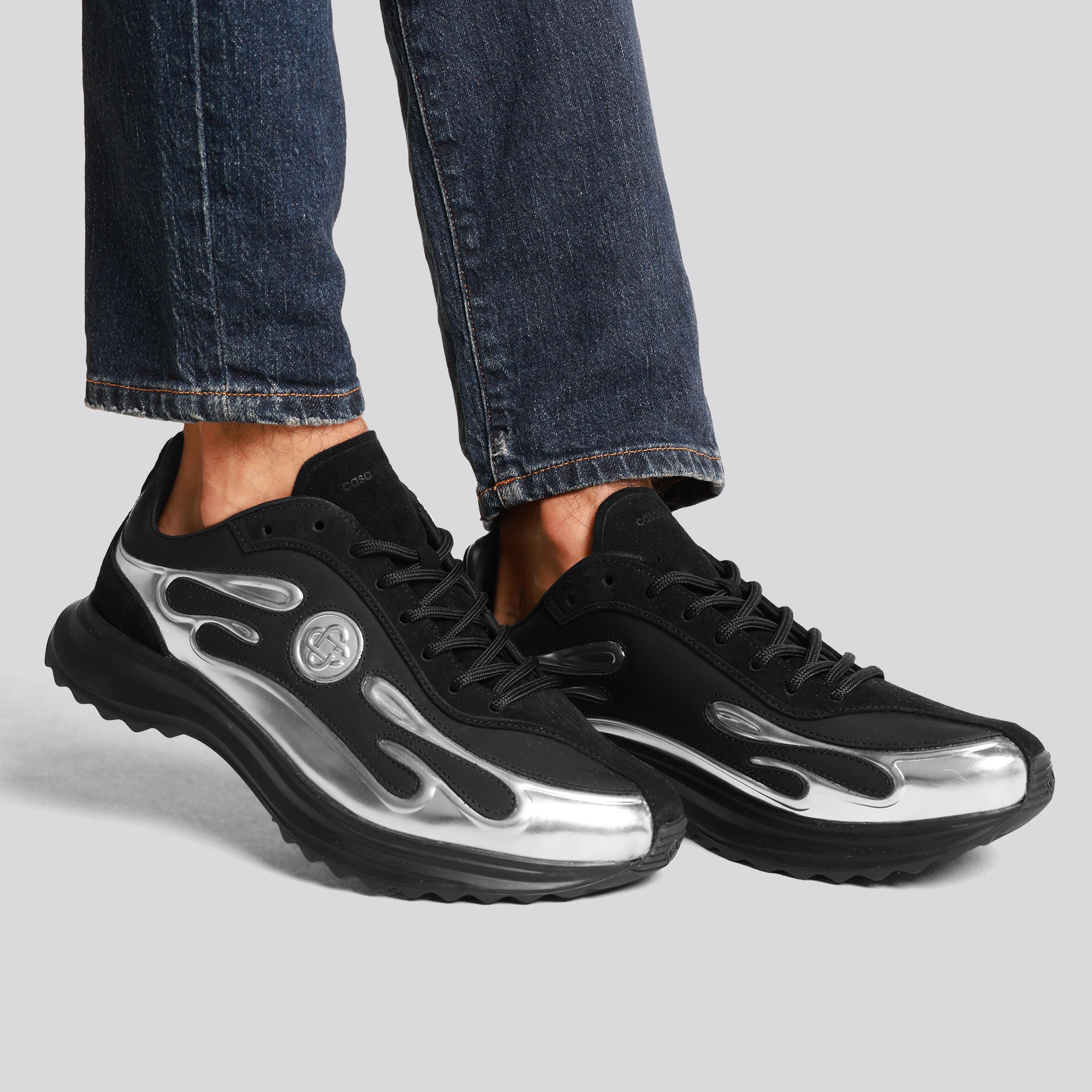 Sneakers Negro Casablanca Stade