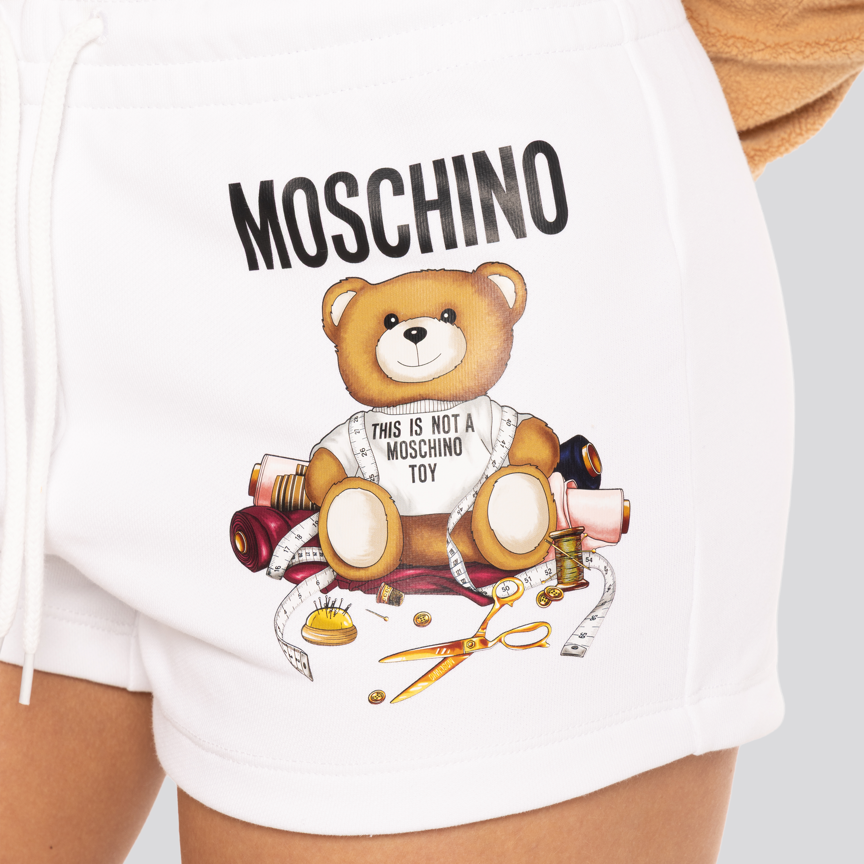 Sudadera Blanca Moschino Taylor Toy