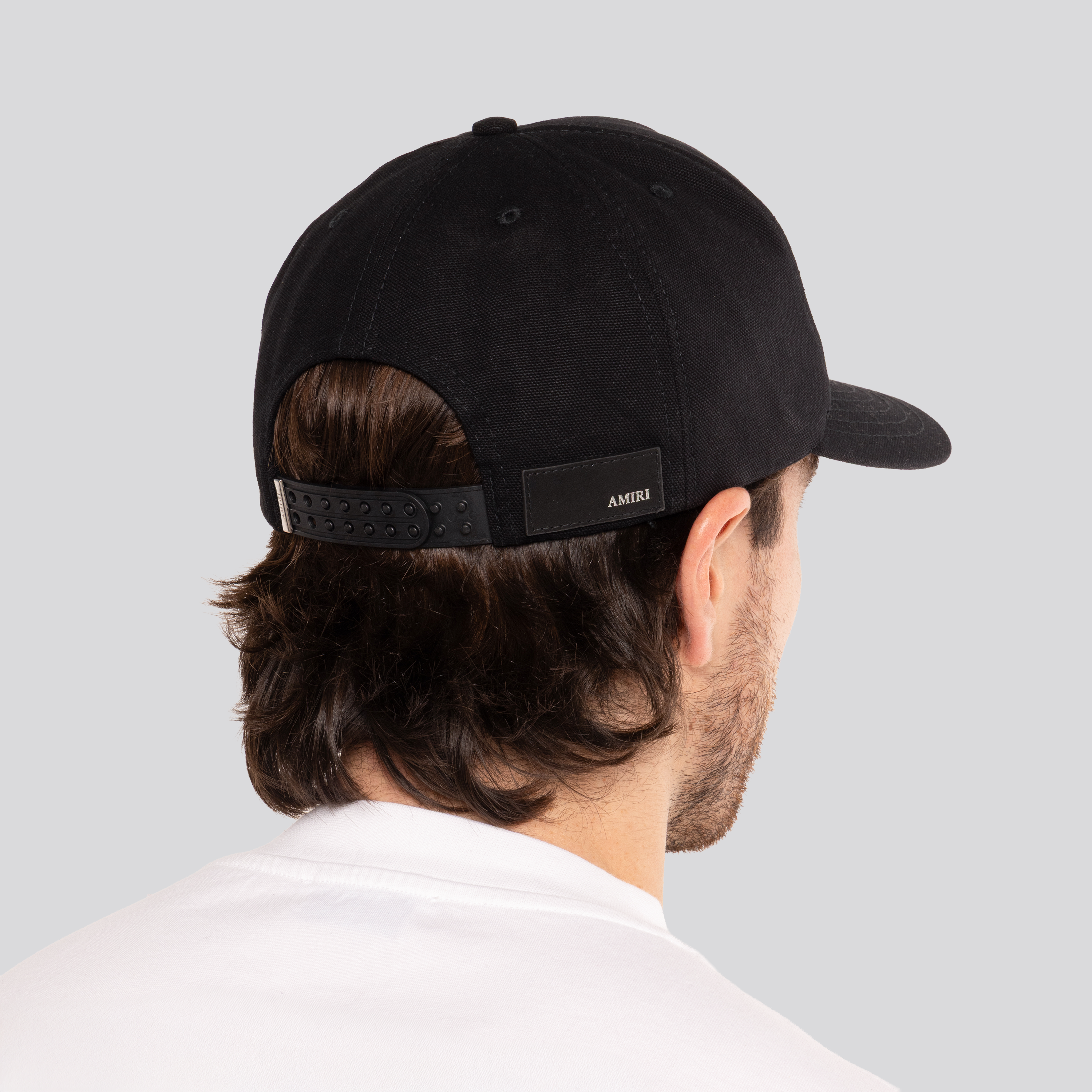 Gorra Negra AMIRI MA Logo