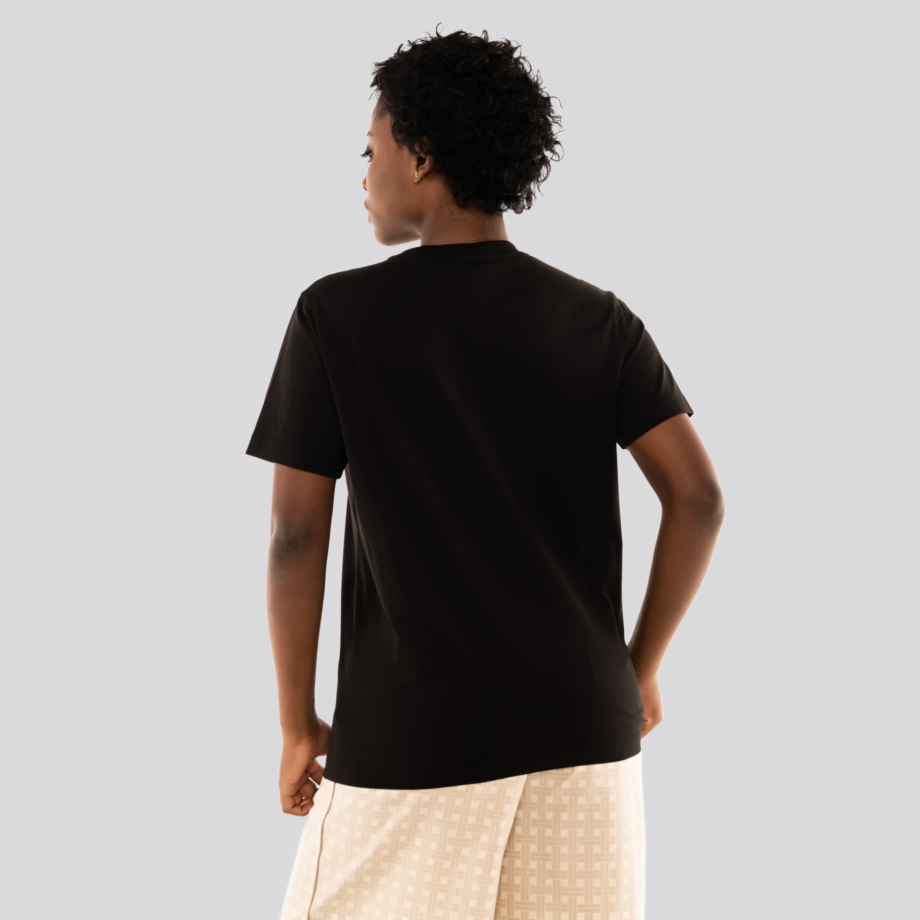 Camiseta Negra Kenzo Logo