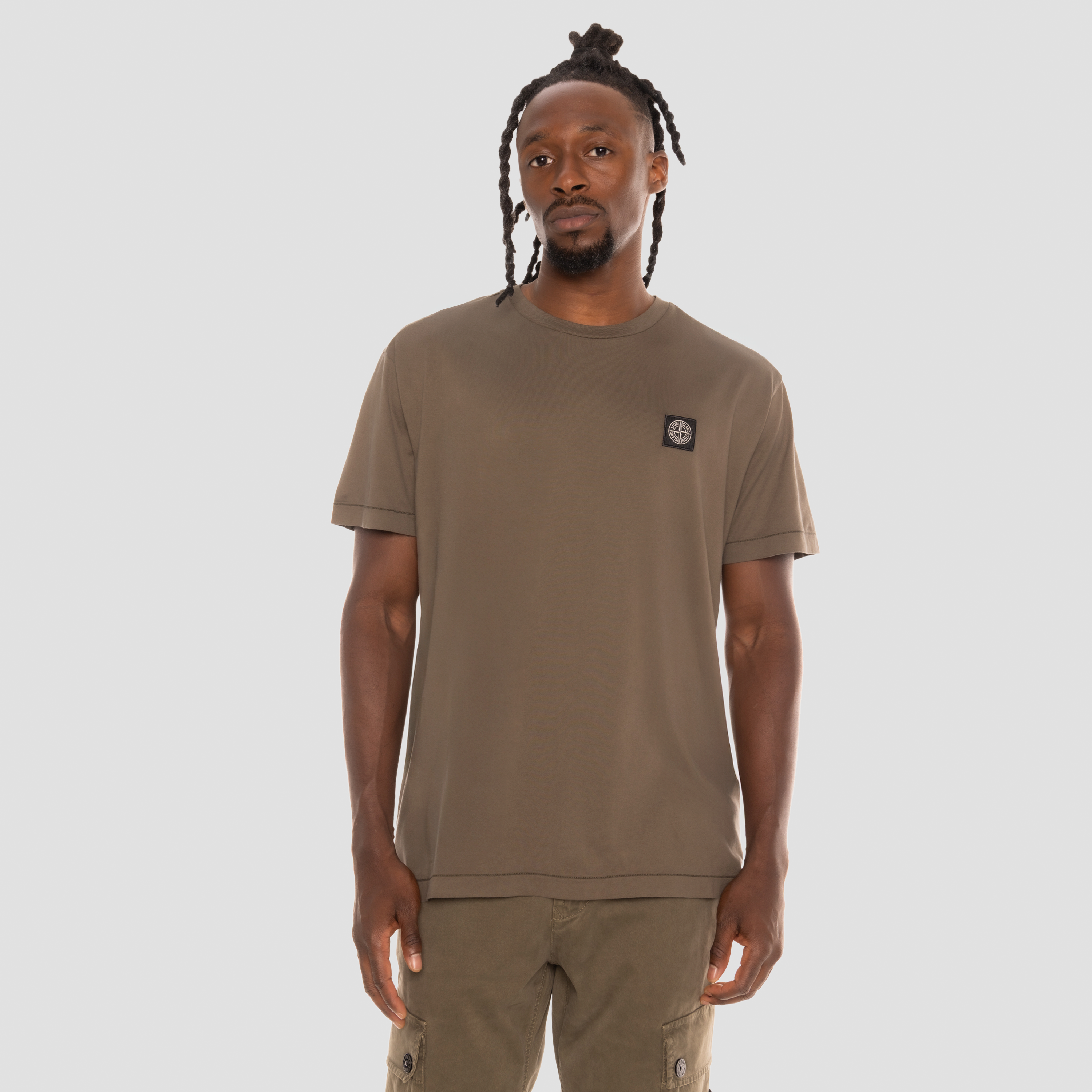 Camiseta Verde Stone Island Compass