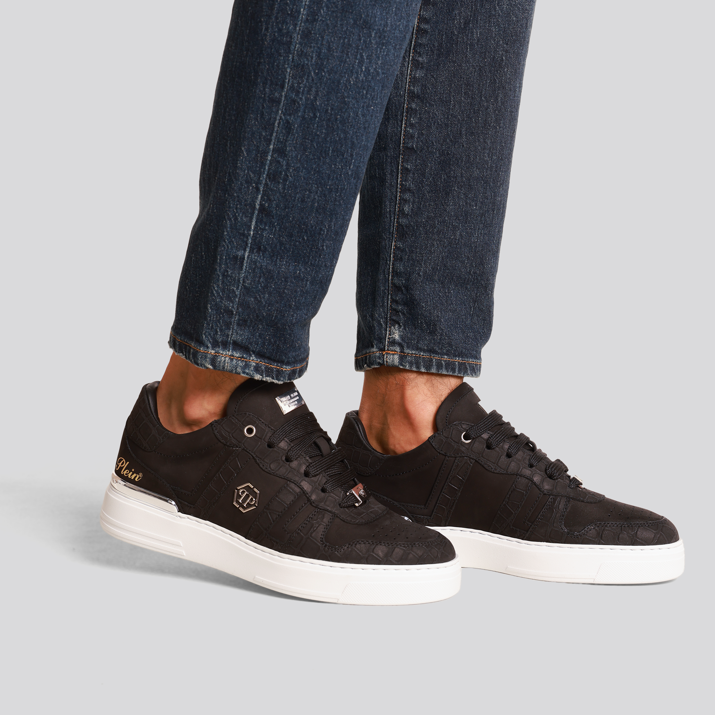 Sneakers Negro Philipp Plein Cocco