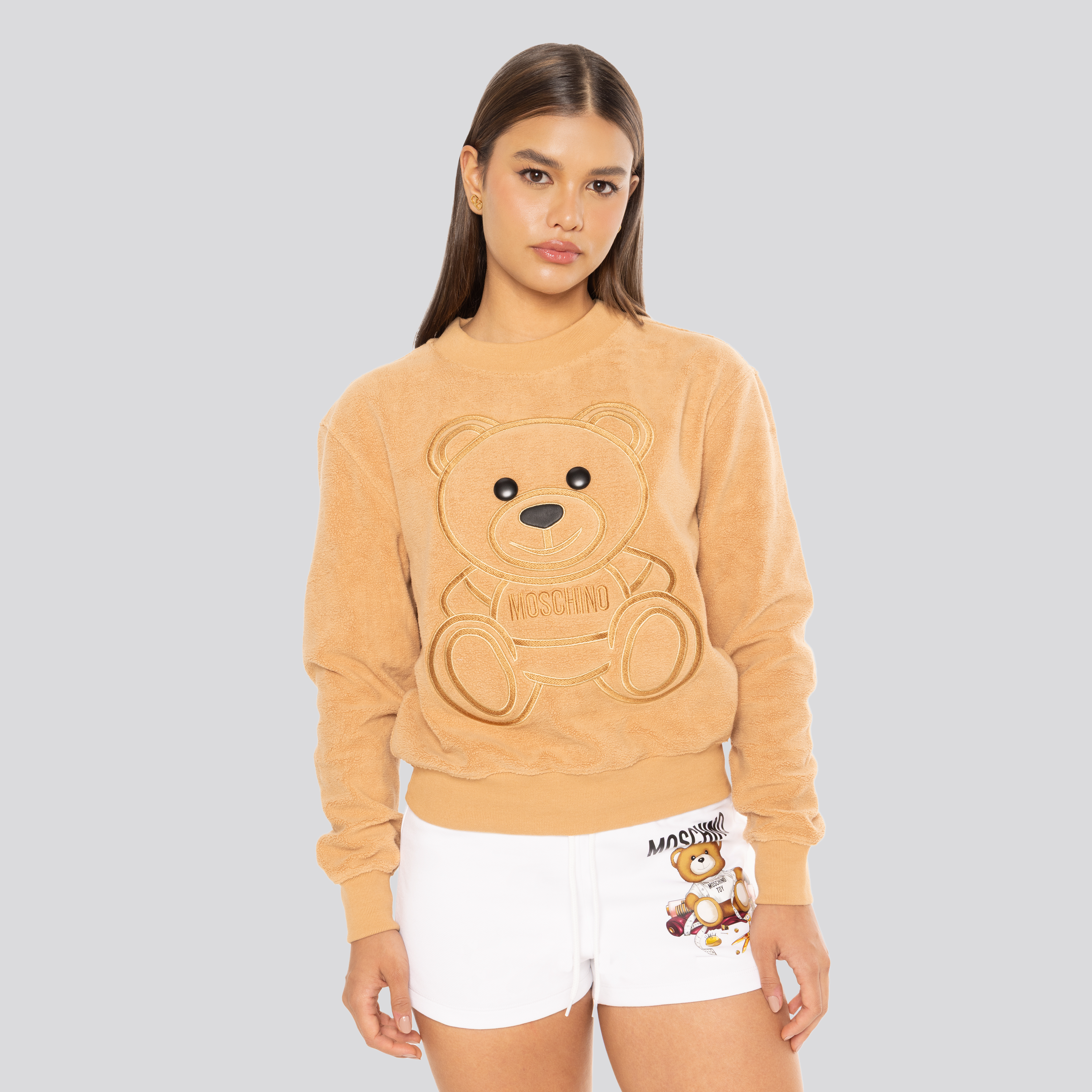 Buzo Beige Moschino Teddy