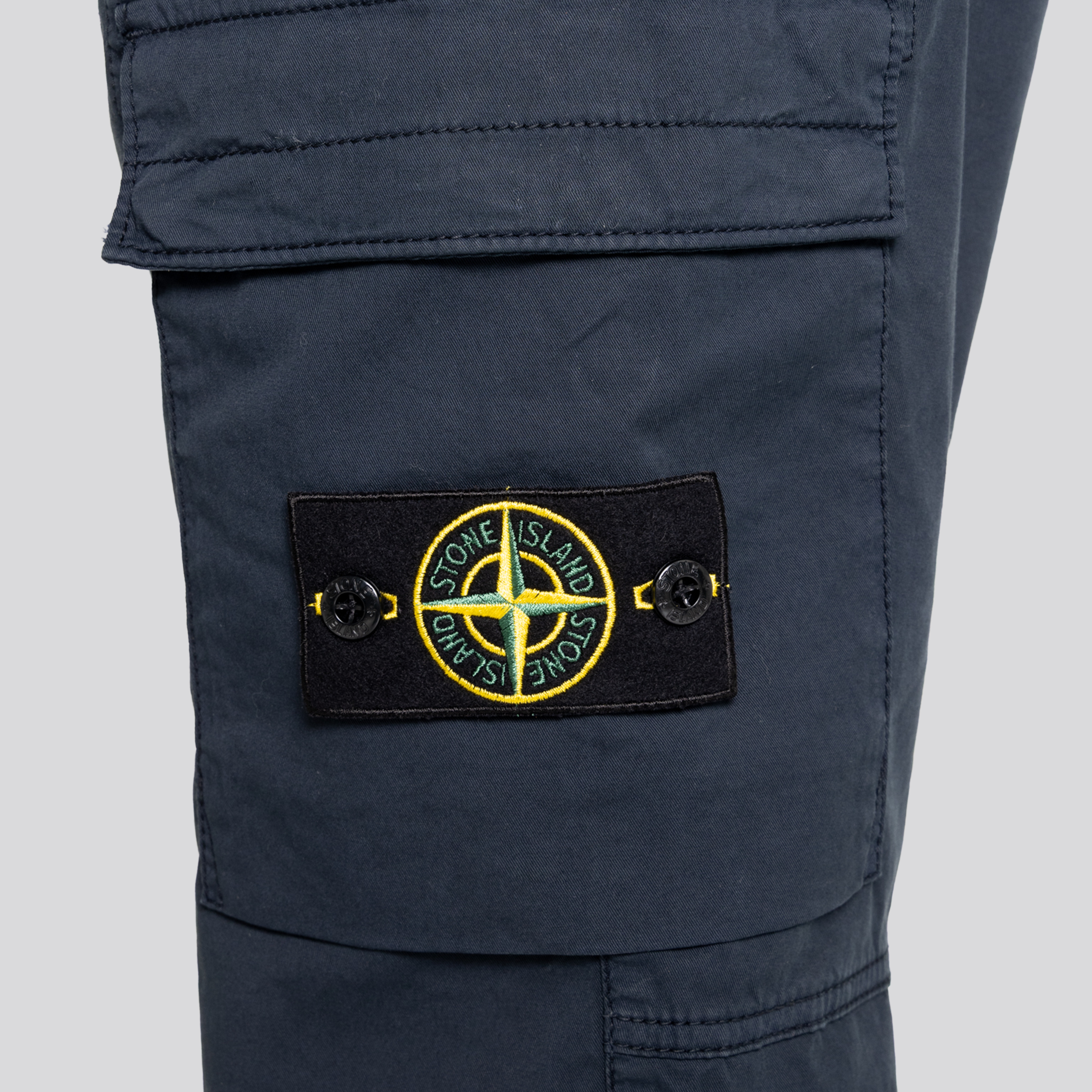 Pantalón Azul Stone Island Double Pocket