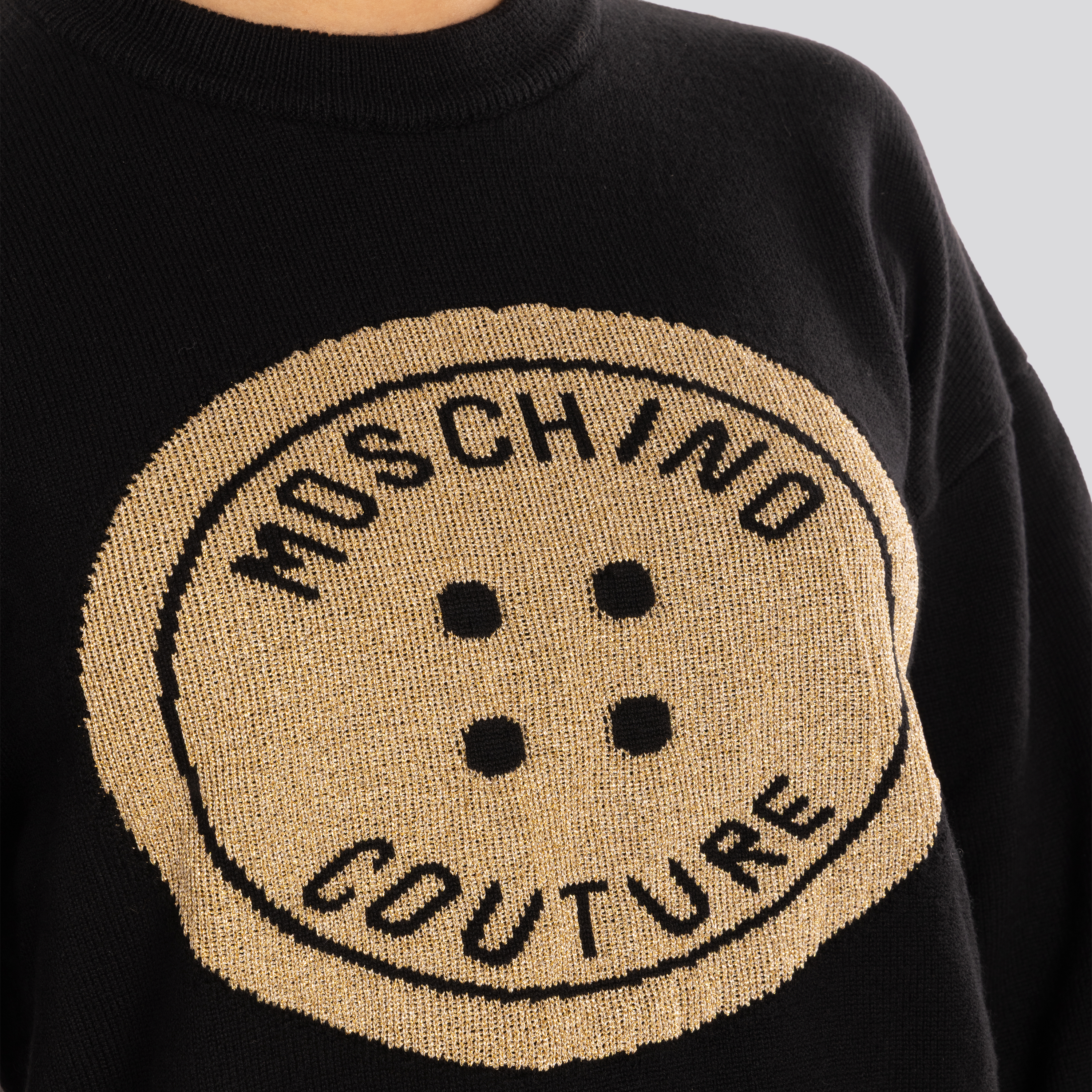 Buzo Negro Moschino Btn