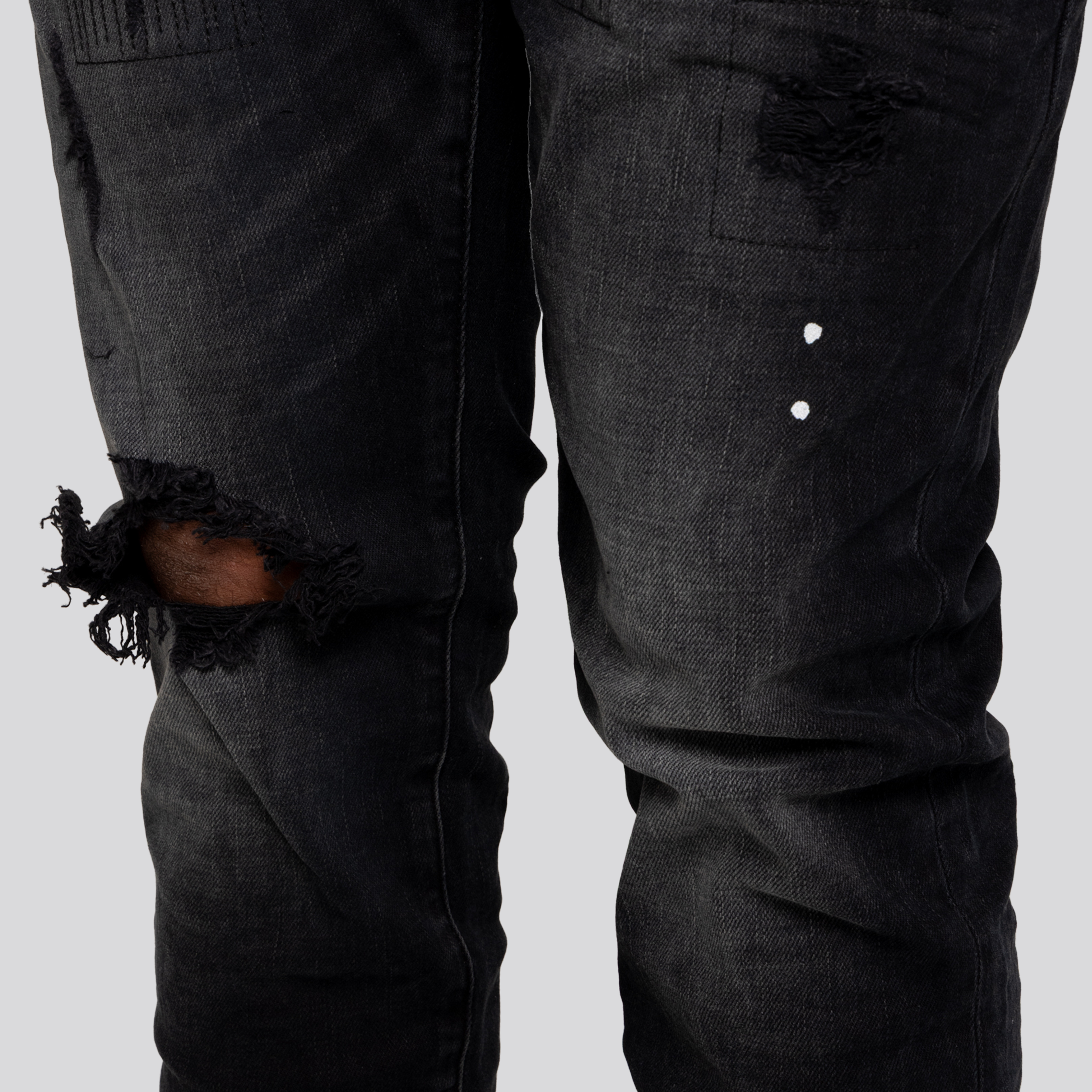 Jeans Negro PURPLE Midrise