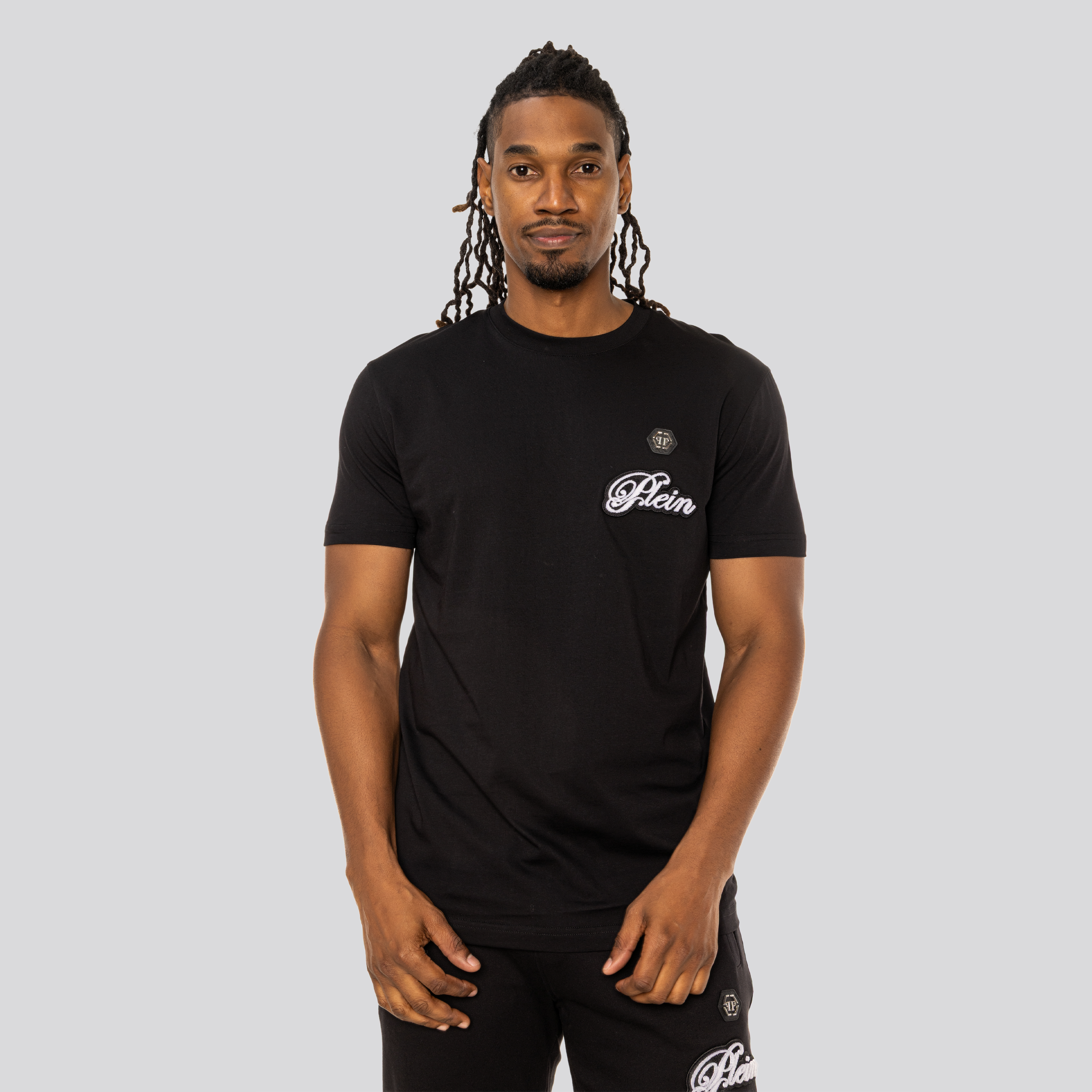 Camiseta Negra Philipp Plein Signature