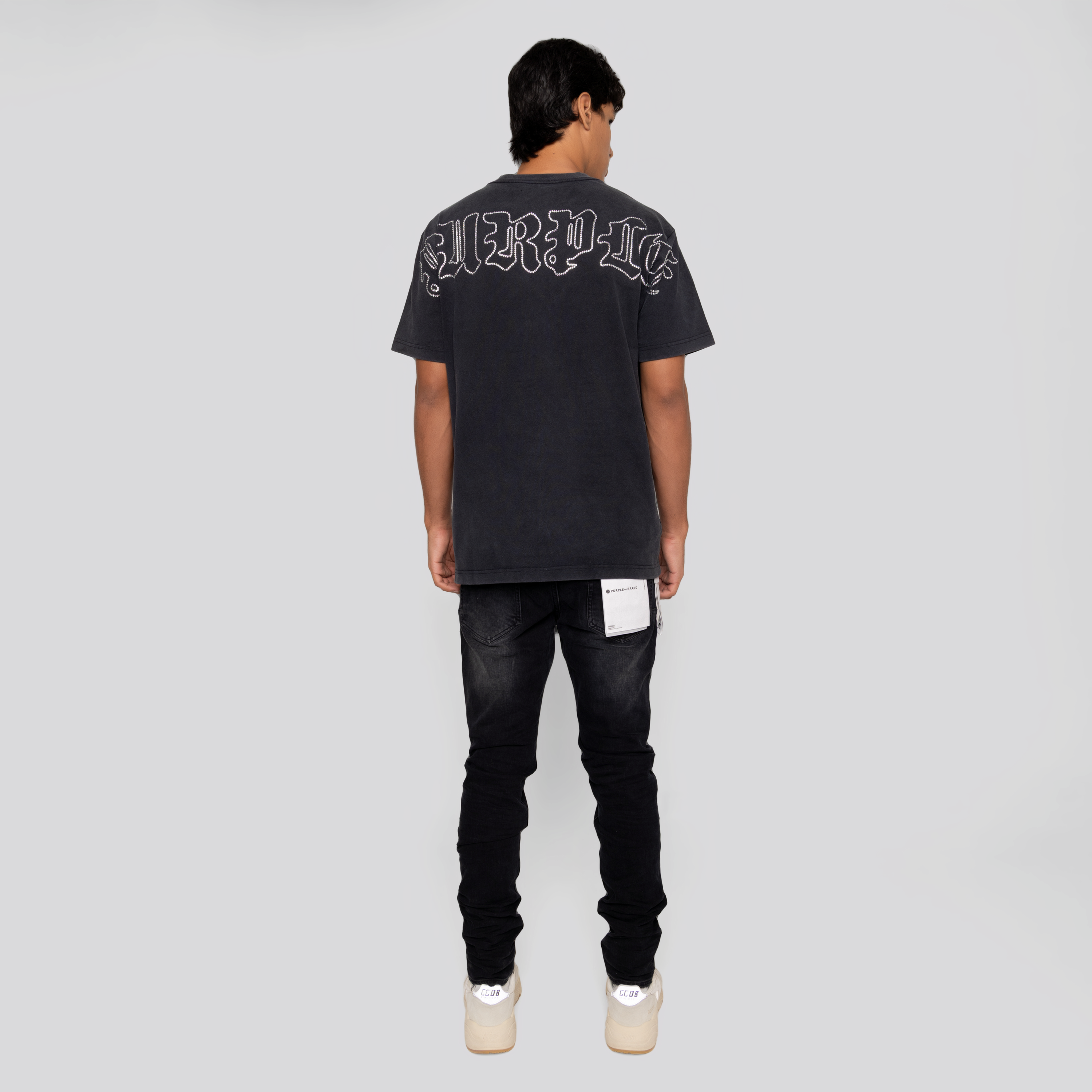 Camiseta Negra PURPLE P