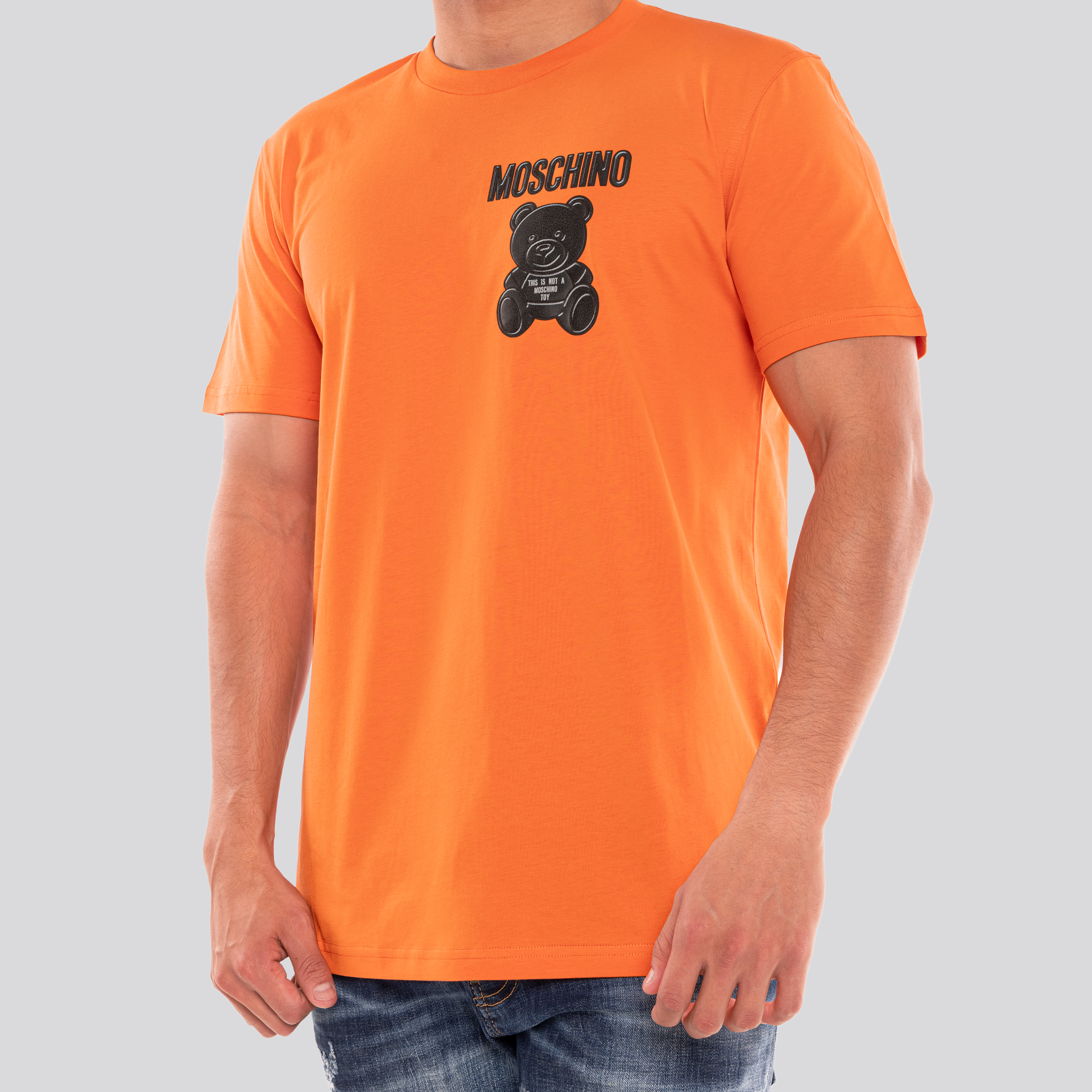 Camiseta Naranjado Moschino Black Teddy
