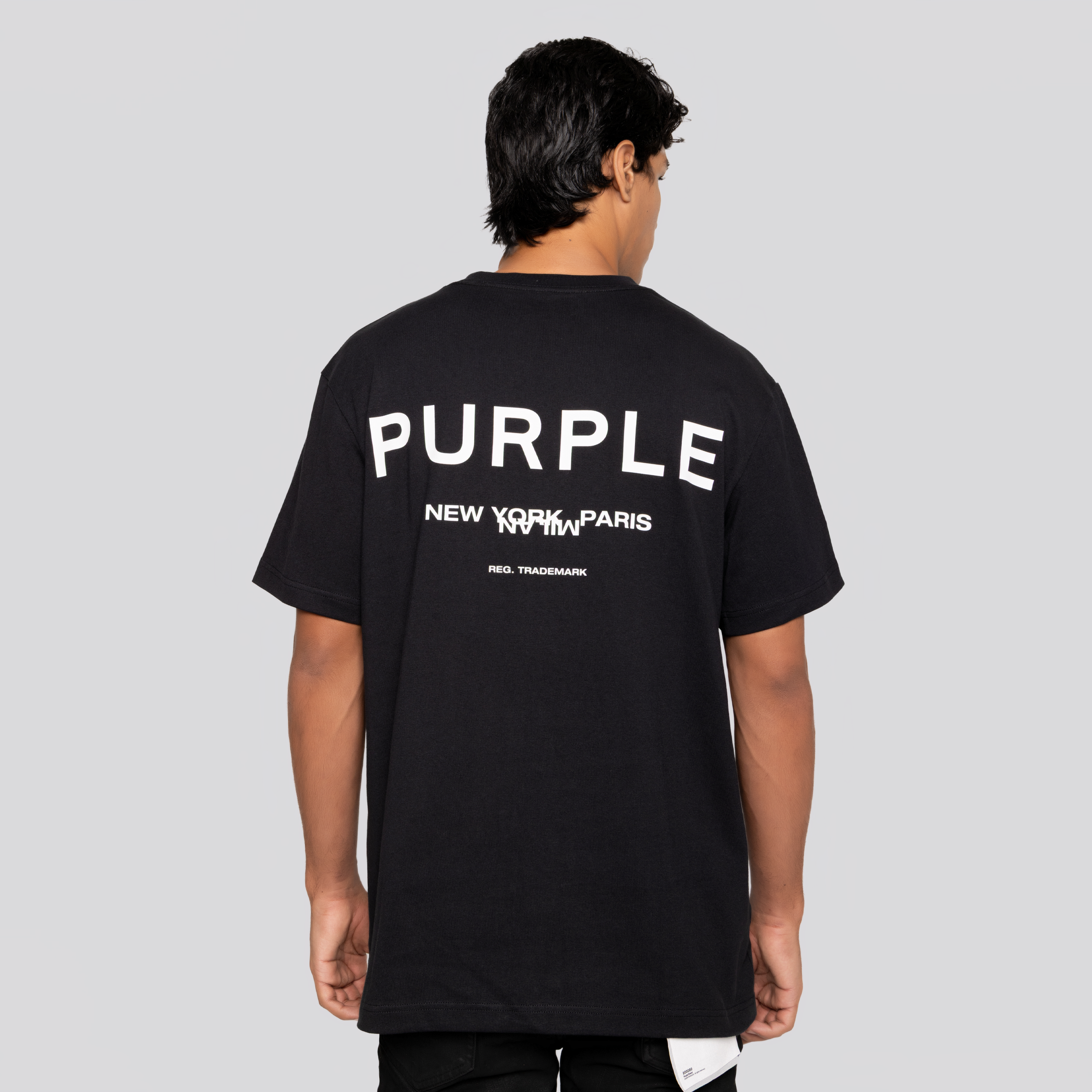 Camiseta Negra PURPLE