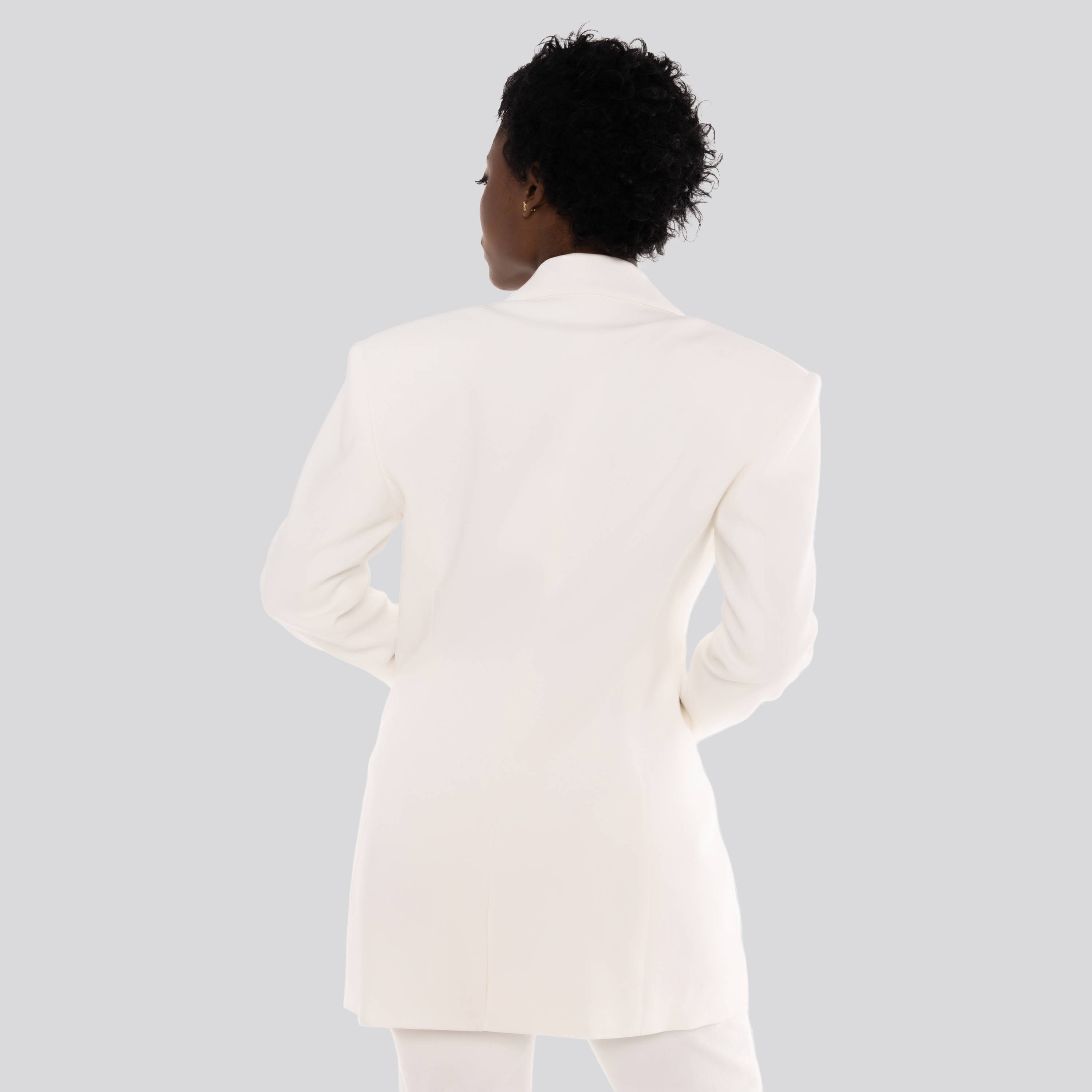 Blazer Blanco Balmain 2 Btn