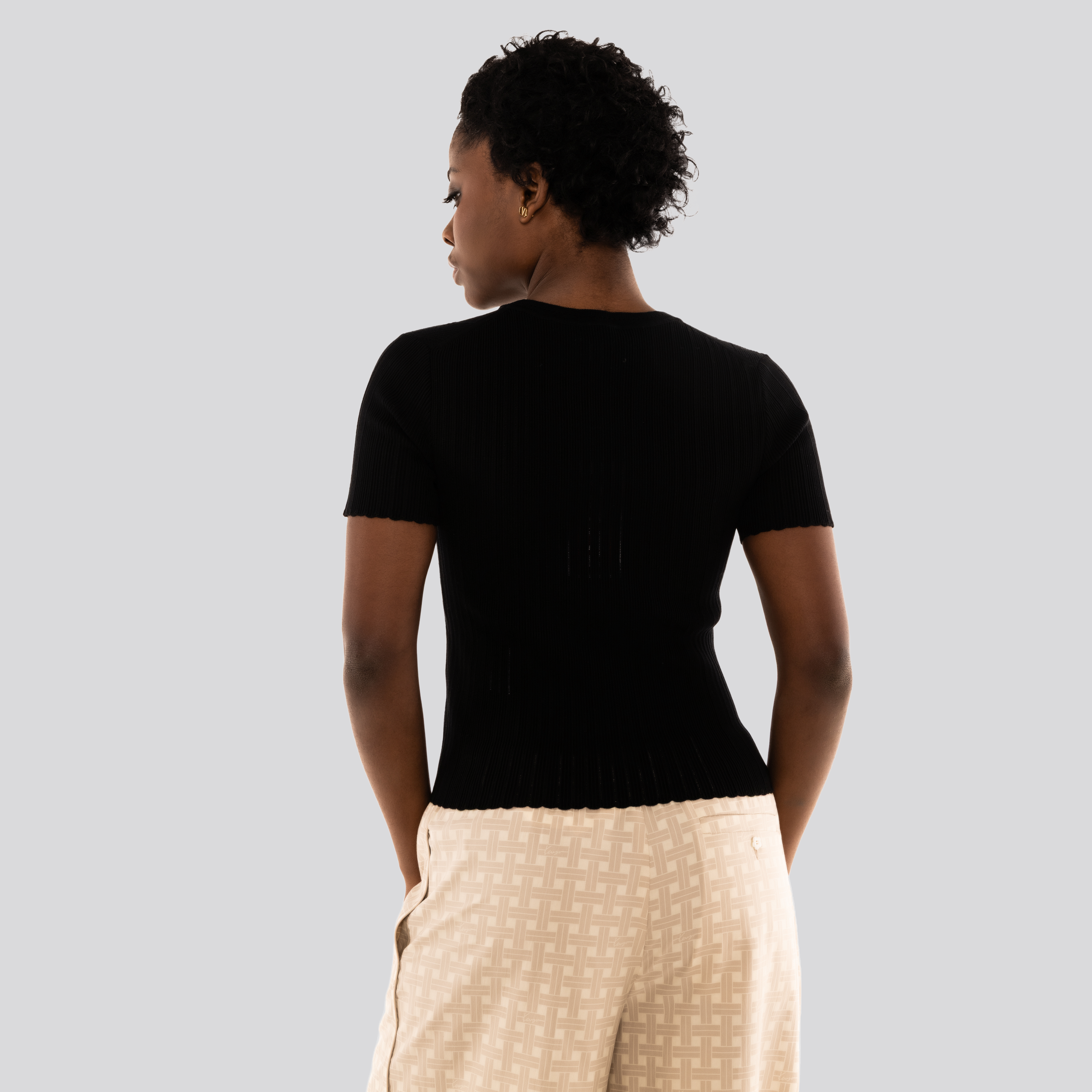 Top Negro Kenzo Stretch