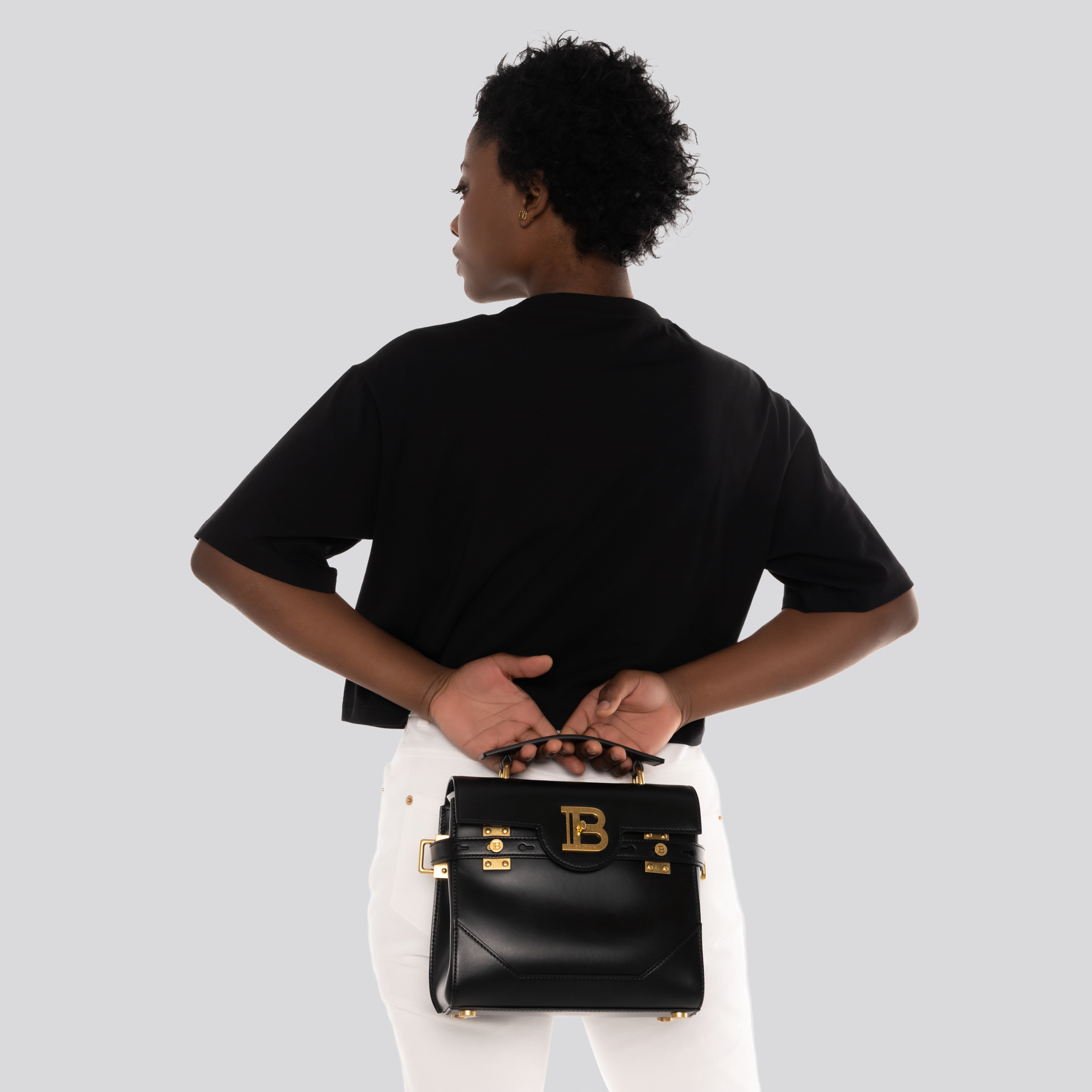 Cartera Negra Balmain 23 B-Buzz