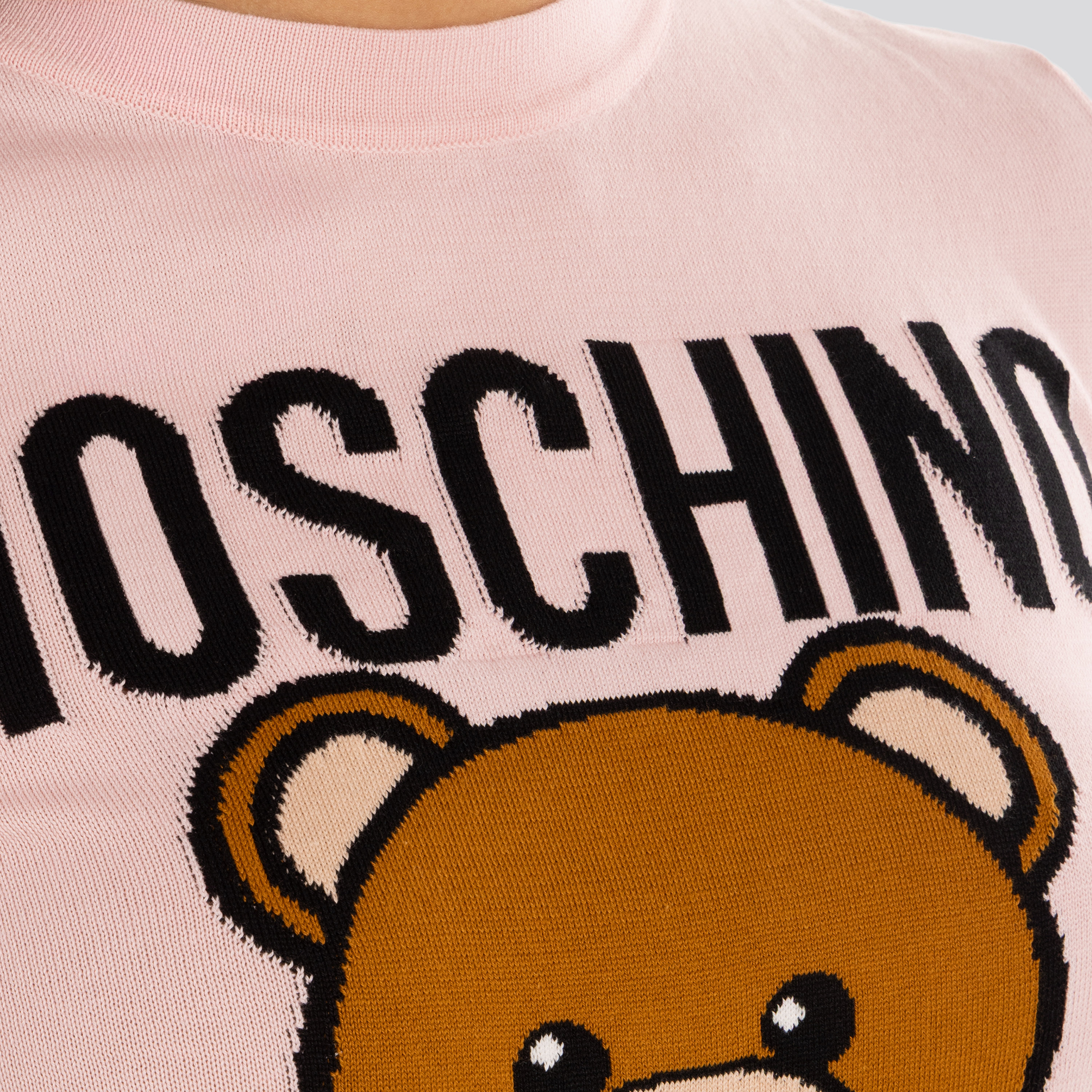 Buzo Rosado Moschino Taylor Tedy Knit