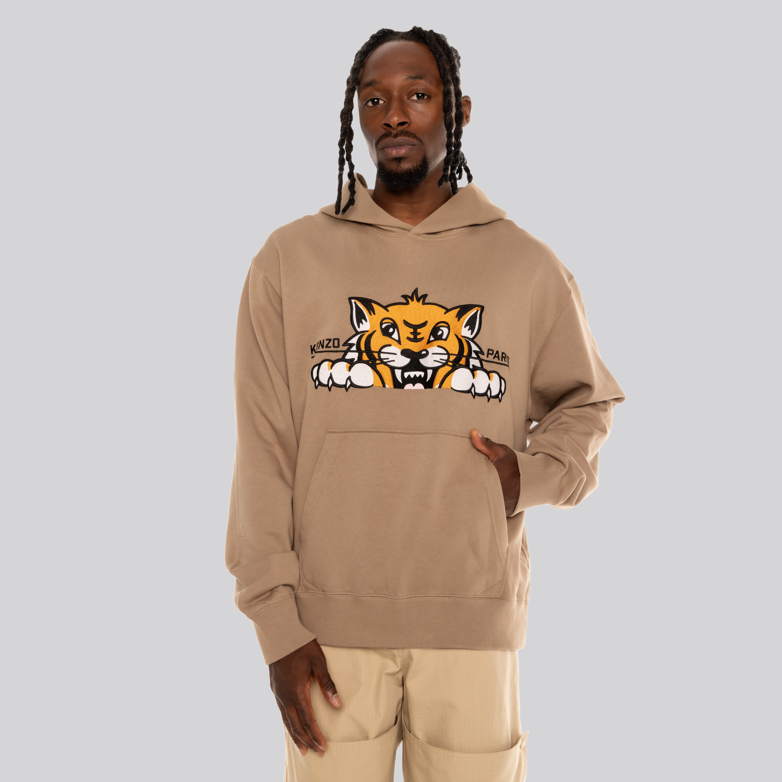 Buzo Beige Kenzo Tiger