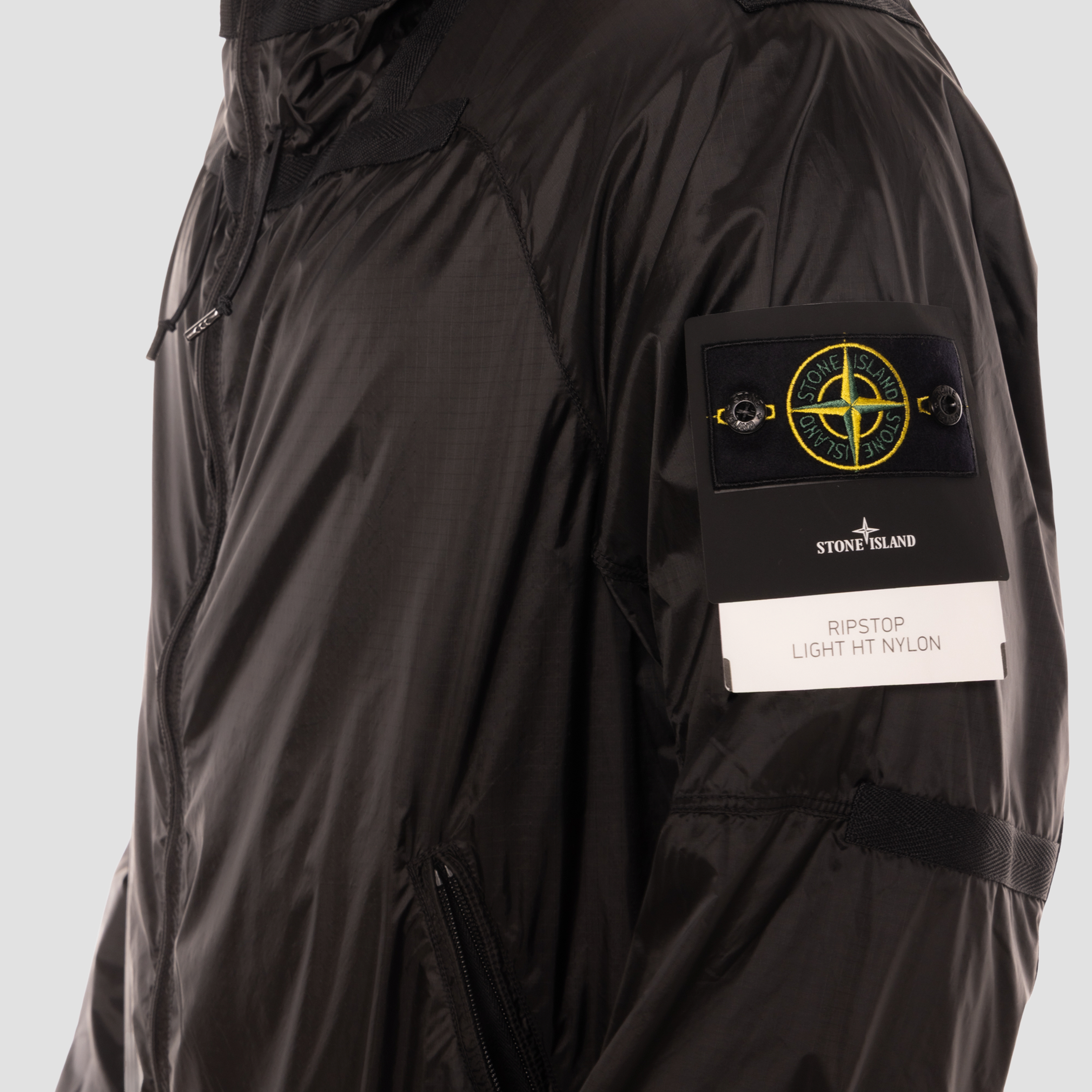 Chaqueta Gris Oscuro Stone Island Nylon
