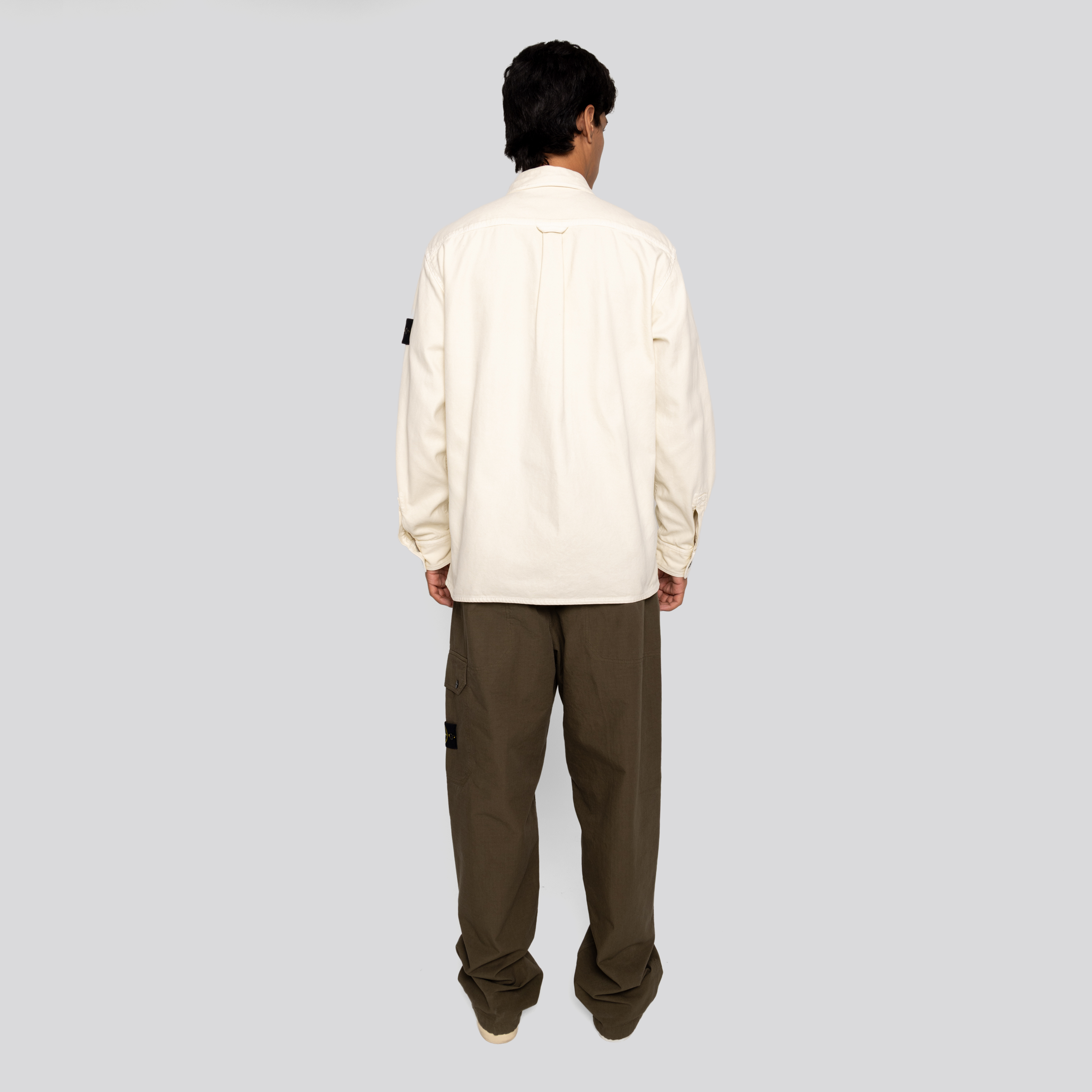 Pantalón Verde Stone Island Side Pocket