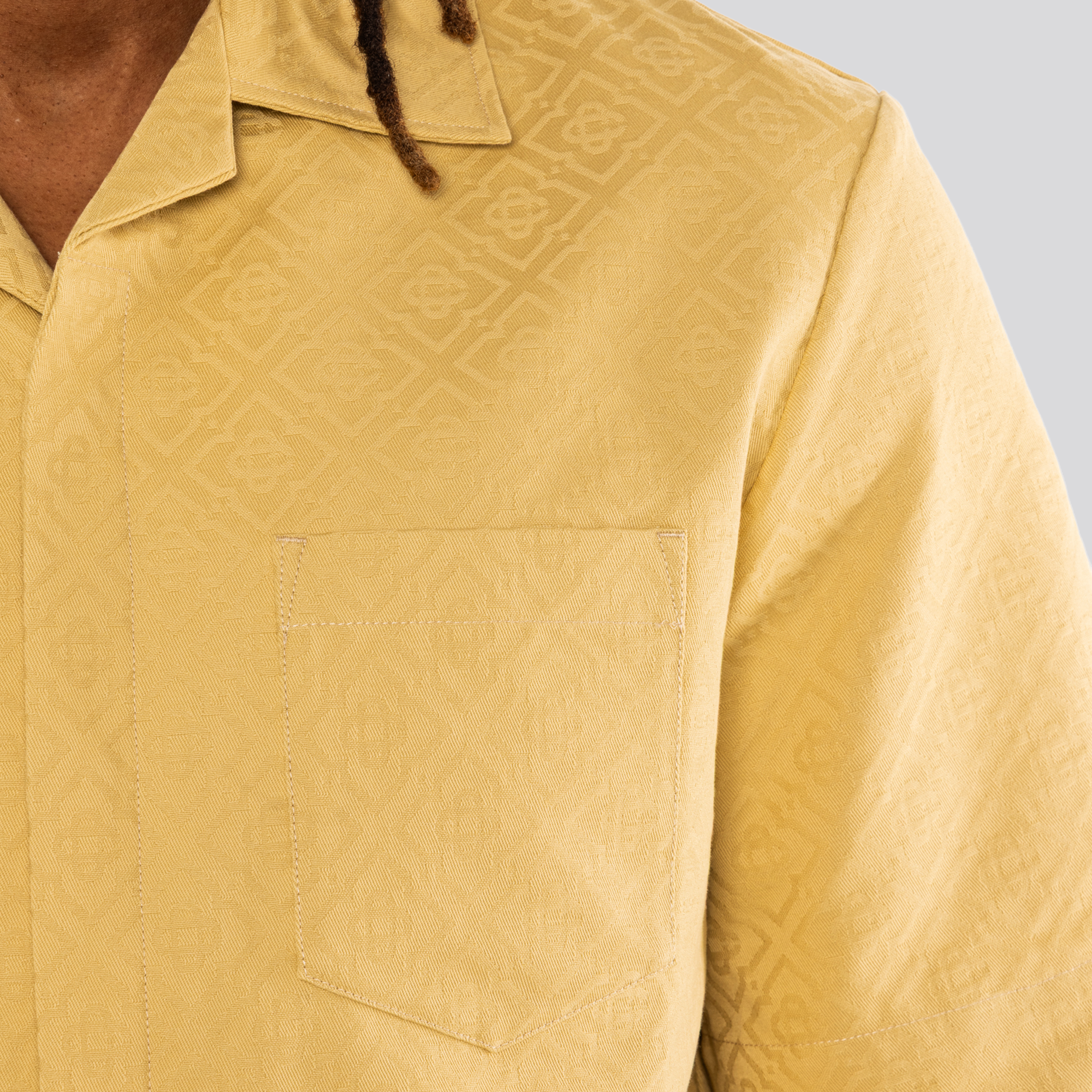 Camisa Beige Casablanca Monogram