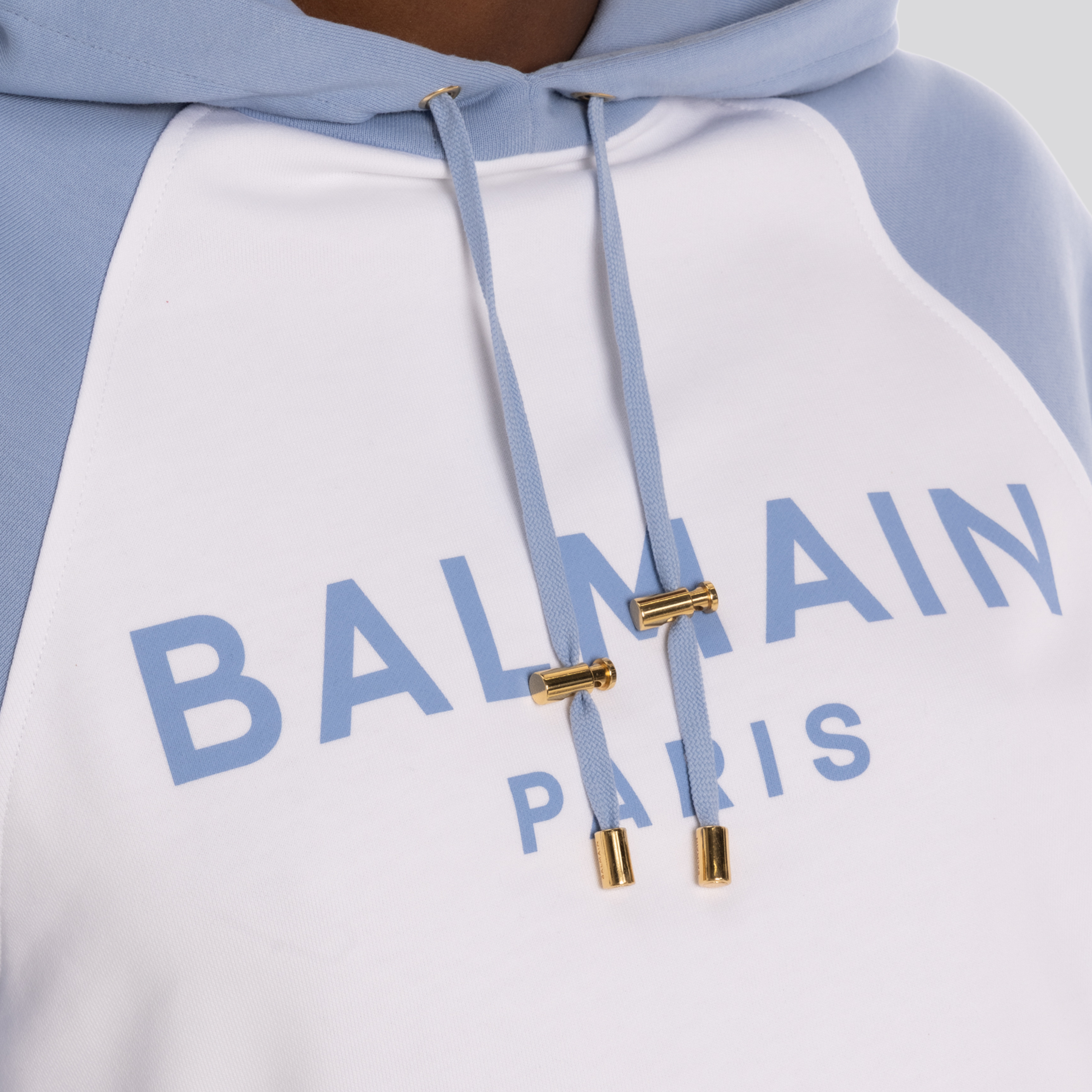 Buzo Blanco Balmain Paris Raglan