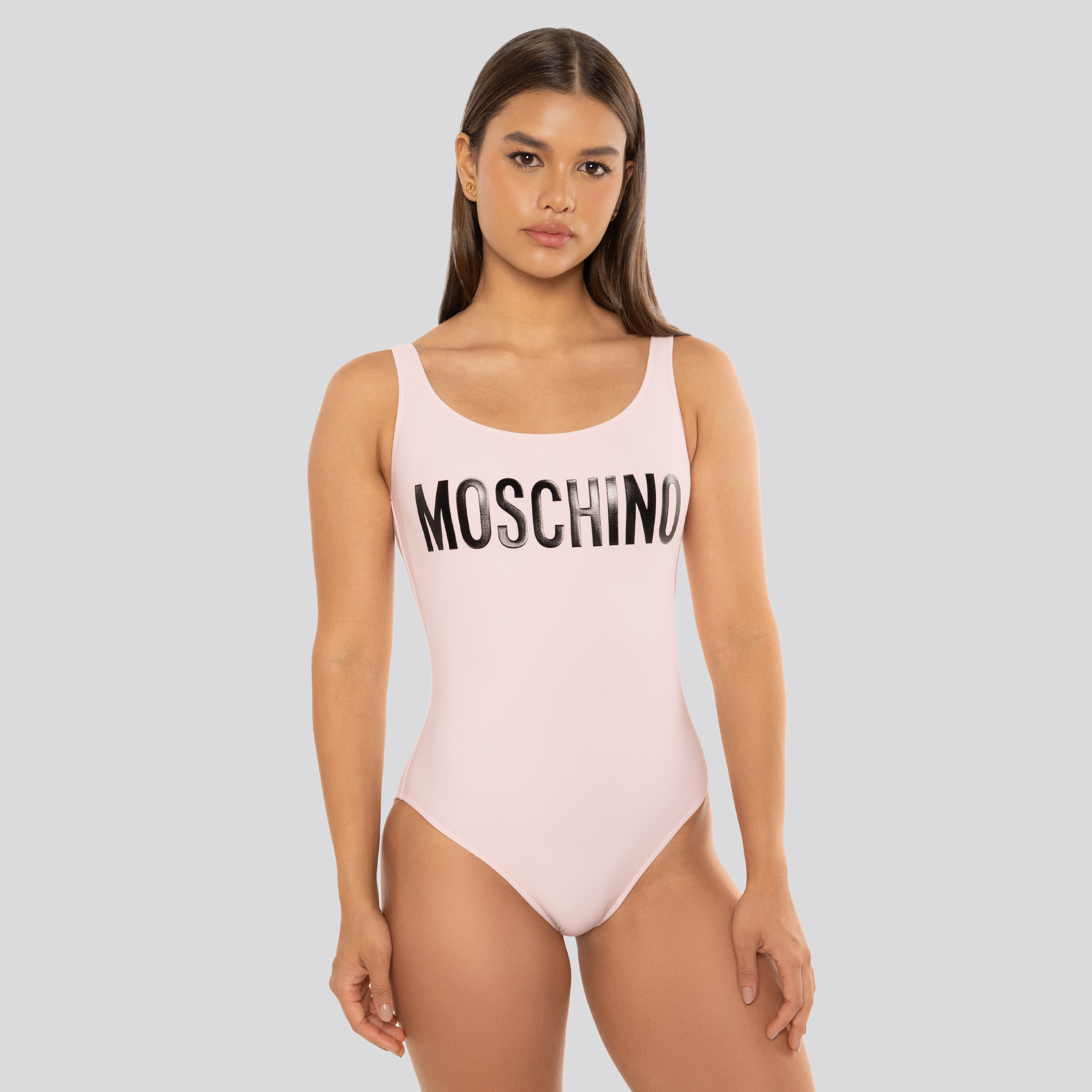 Body Rosado Moschino Logo