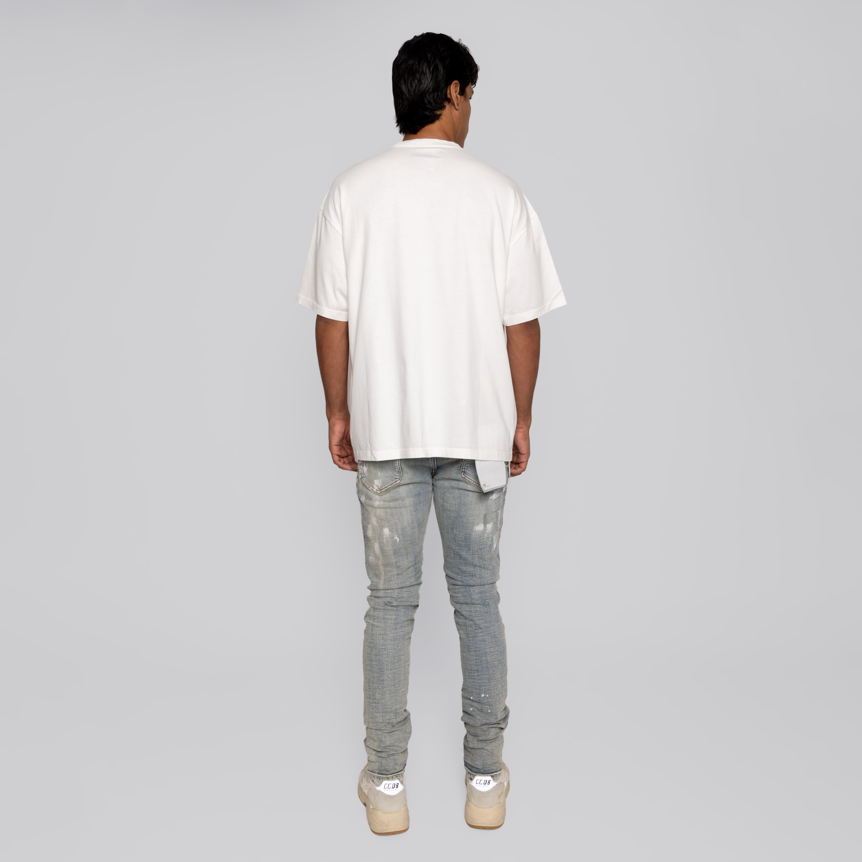 Camiseta Blanca PURPLE Logo