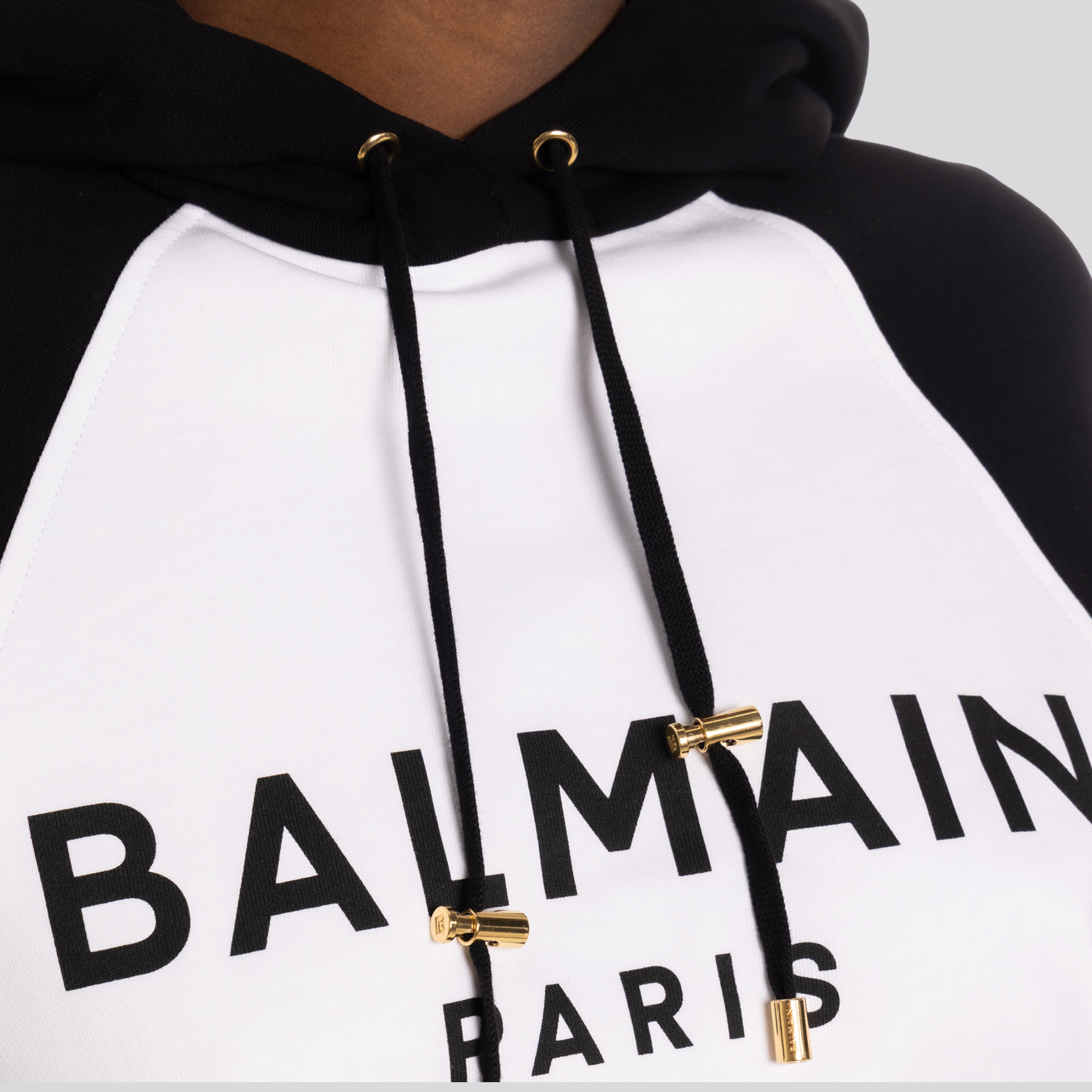 Buzo Blanco Balmain Paris Raglan