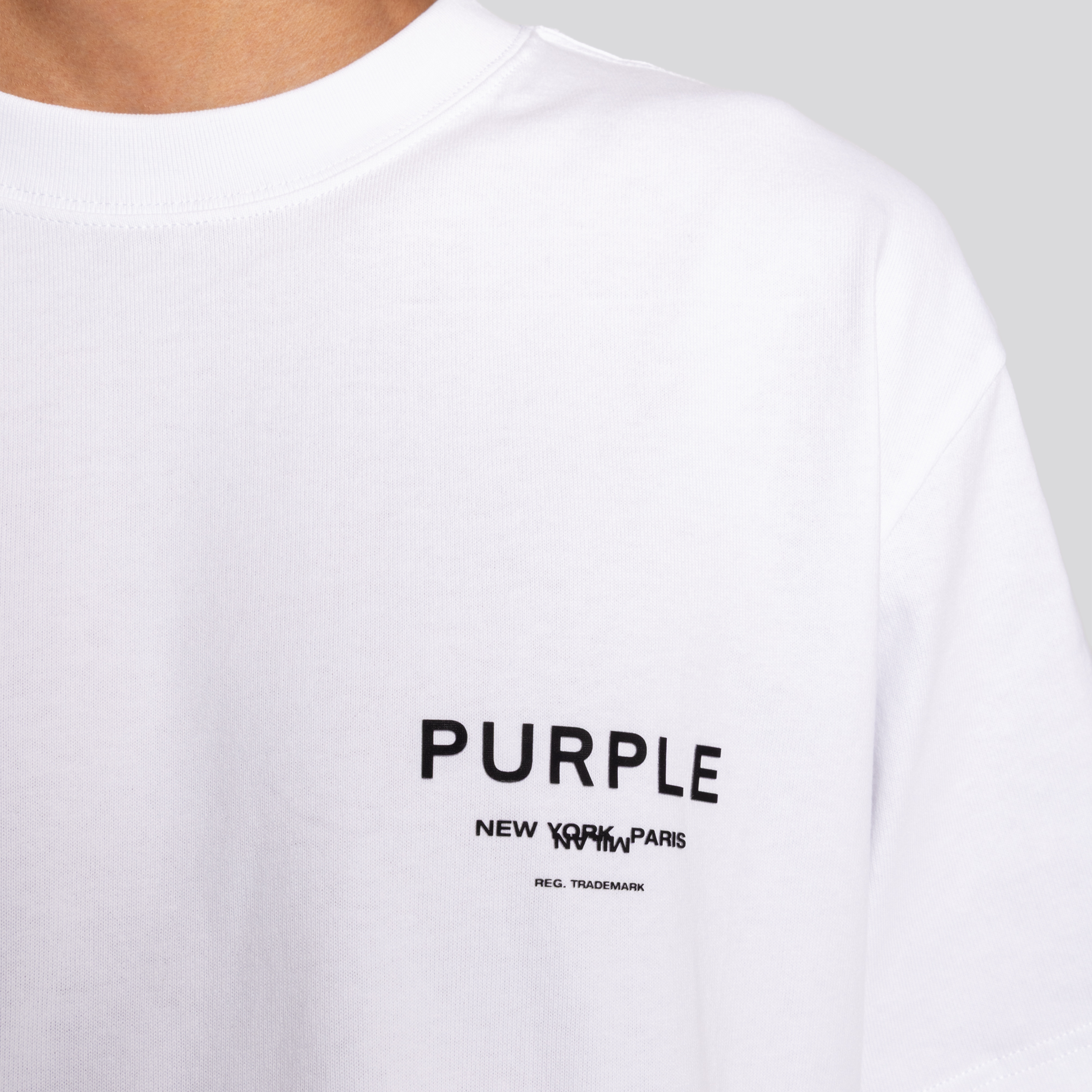 Camiseta Blanca PURPLE