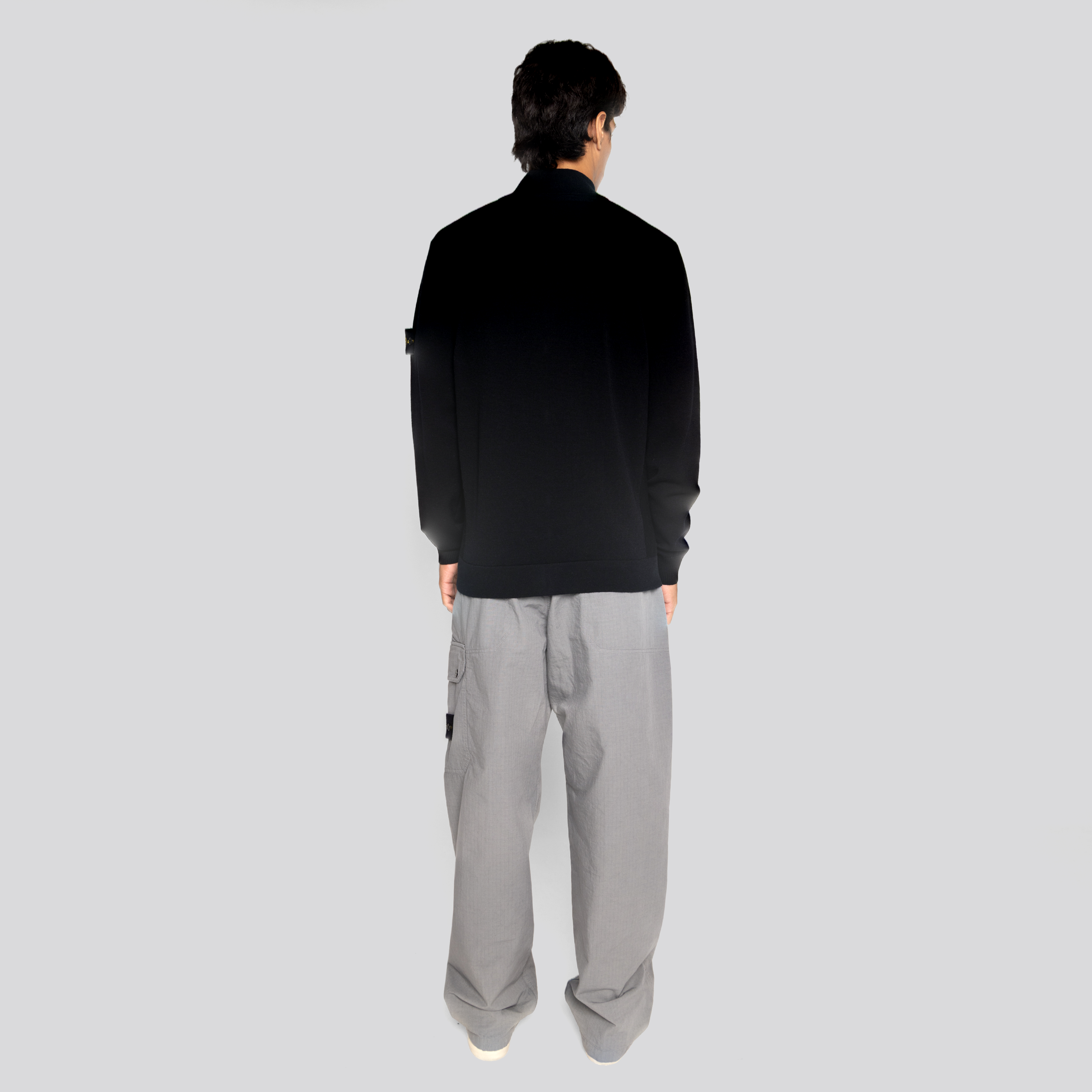 Pantalón Gris Stone Island Side Pocket
