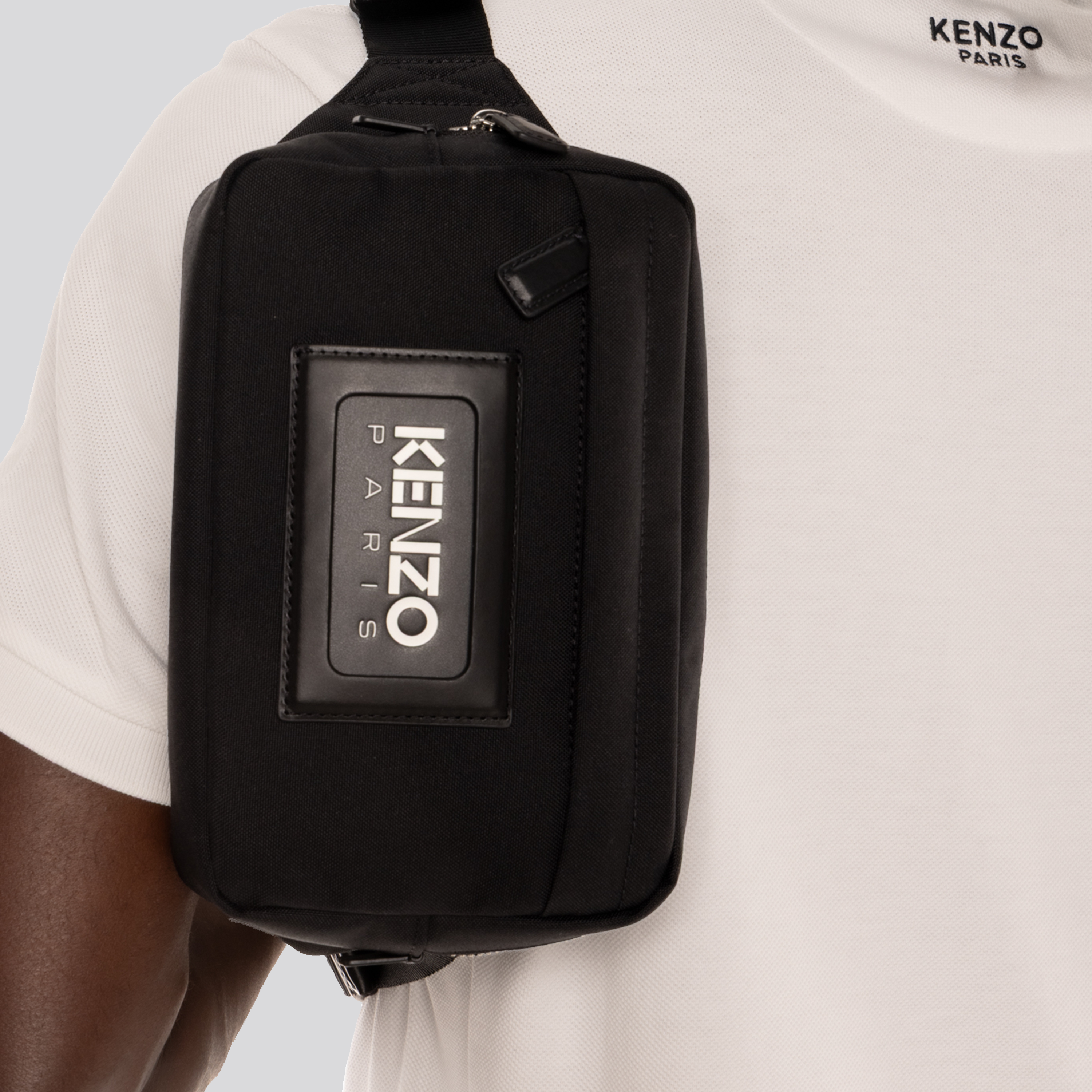 Bolso Negro Kenzo Raphy