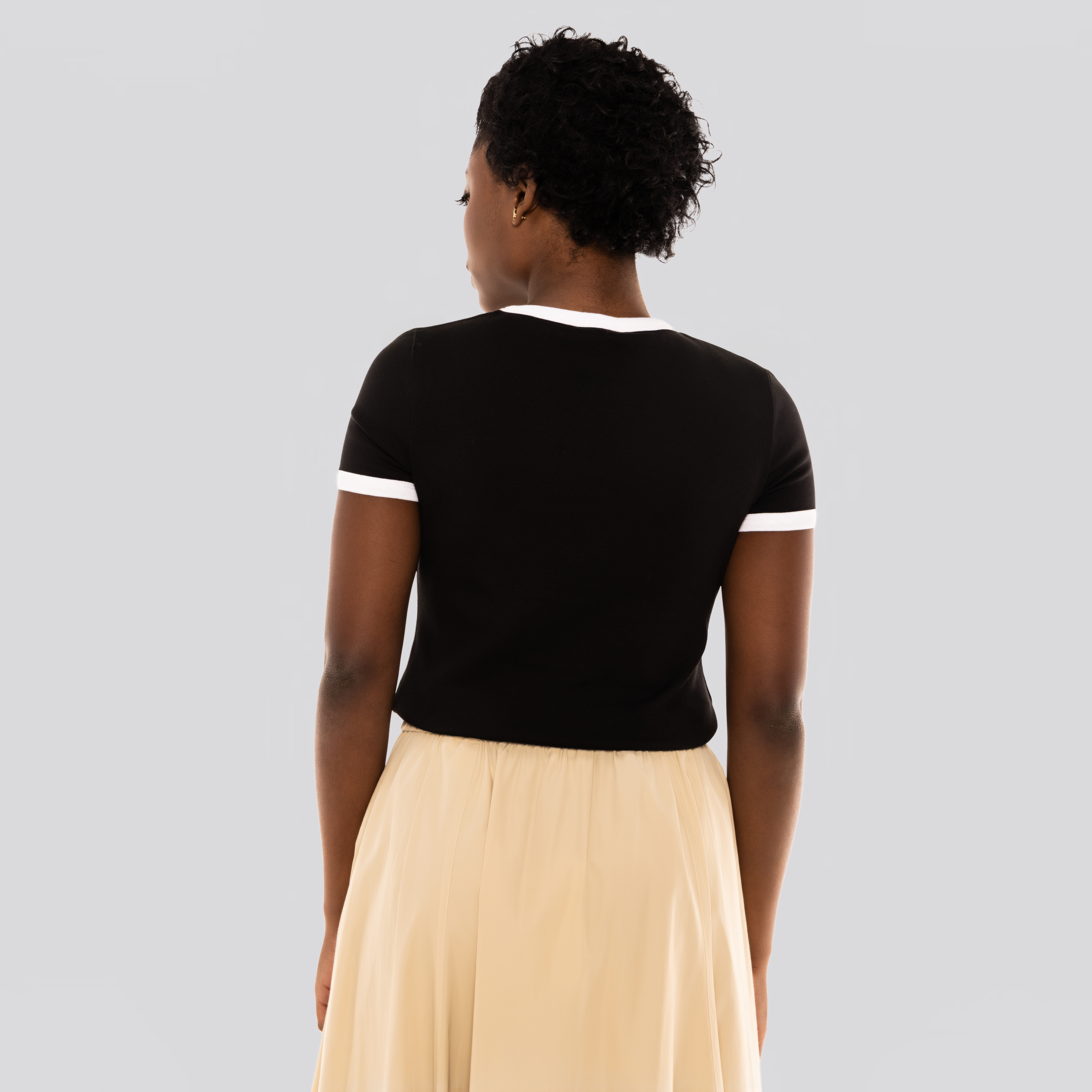 Camiseta Negra Kenzo Flower