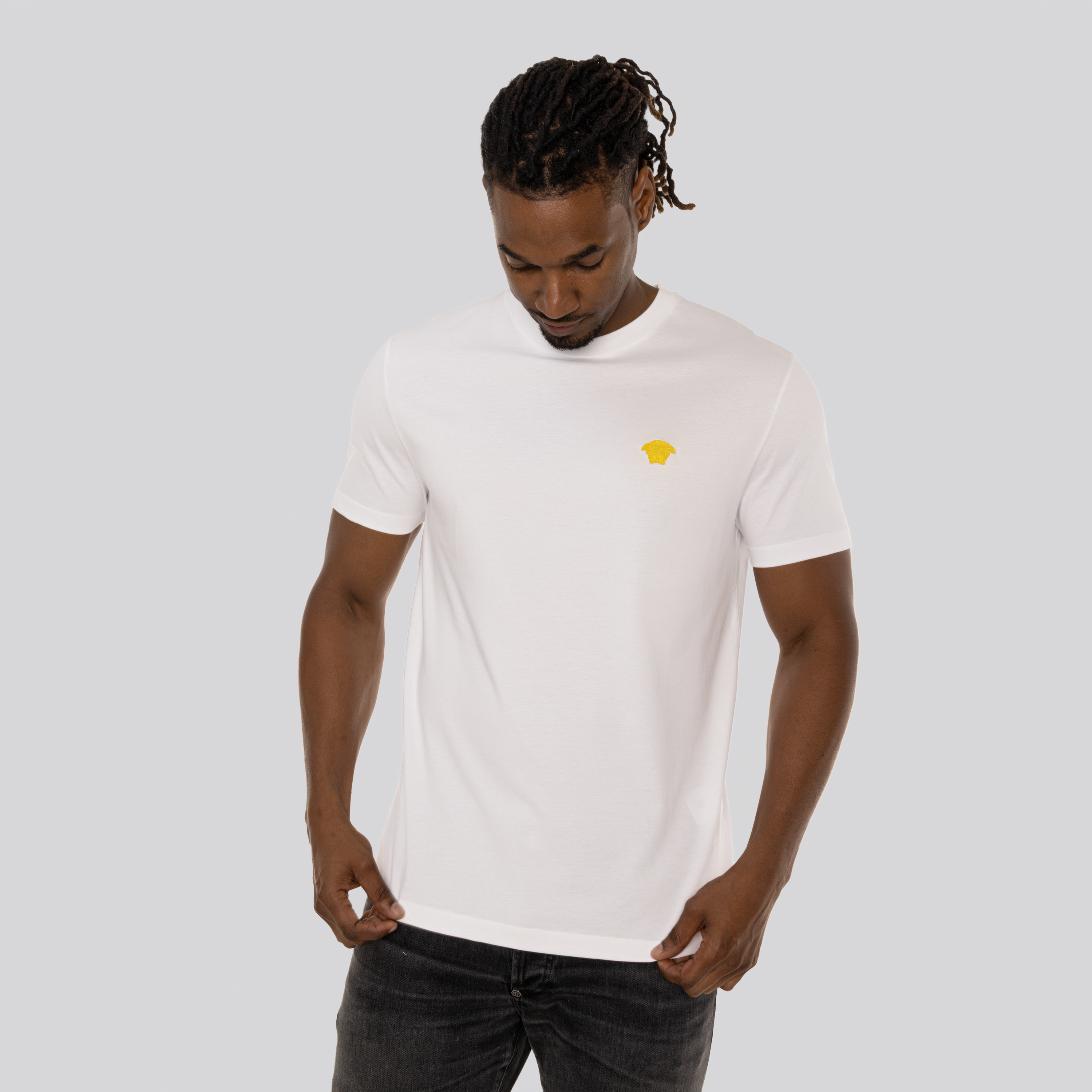 Camiseta Blanca Versace Medusa