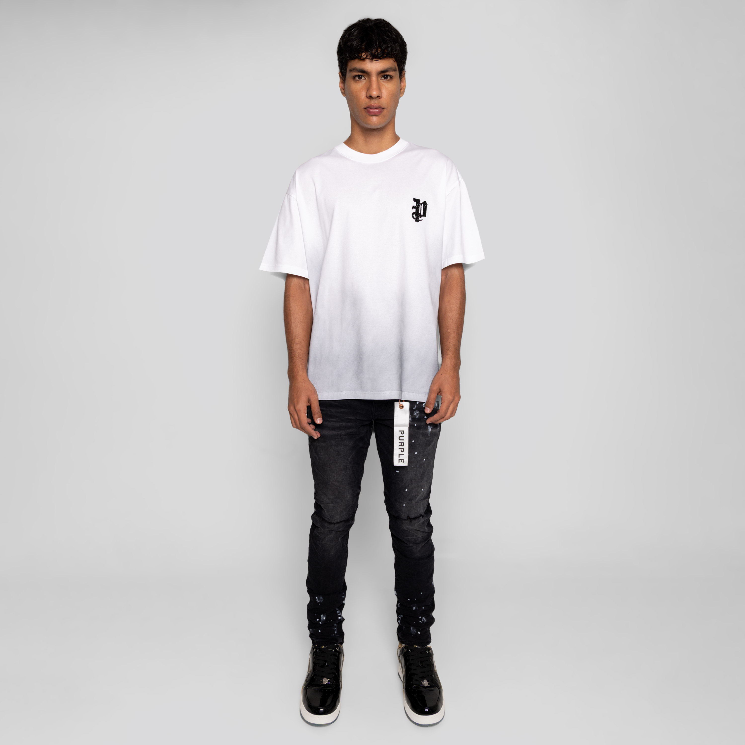 Camiseta Blanca PURPLE P