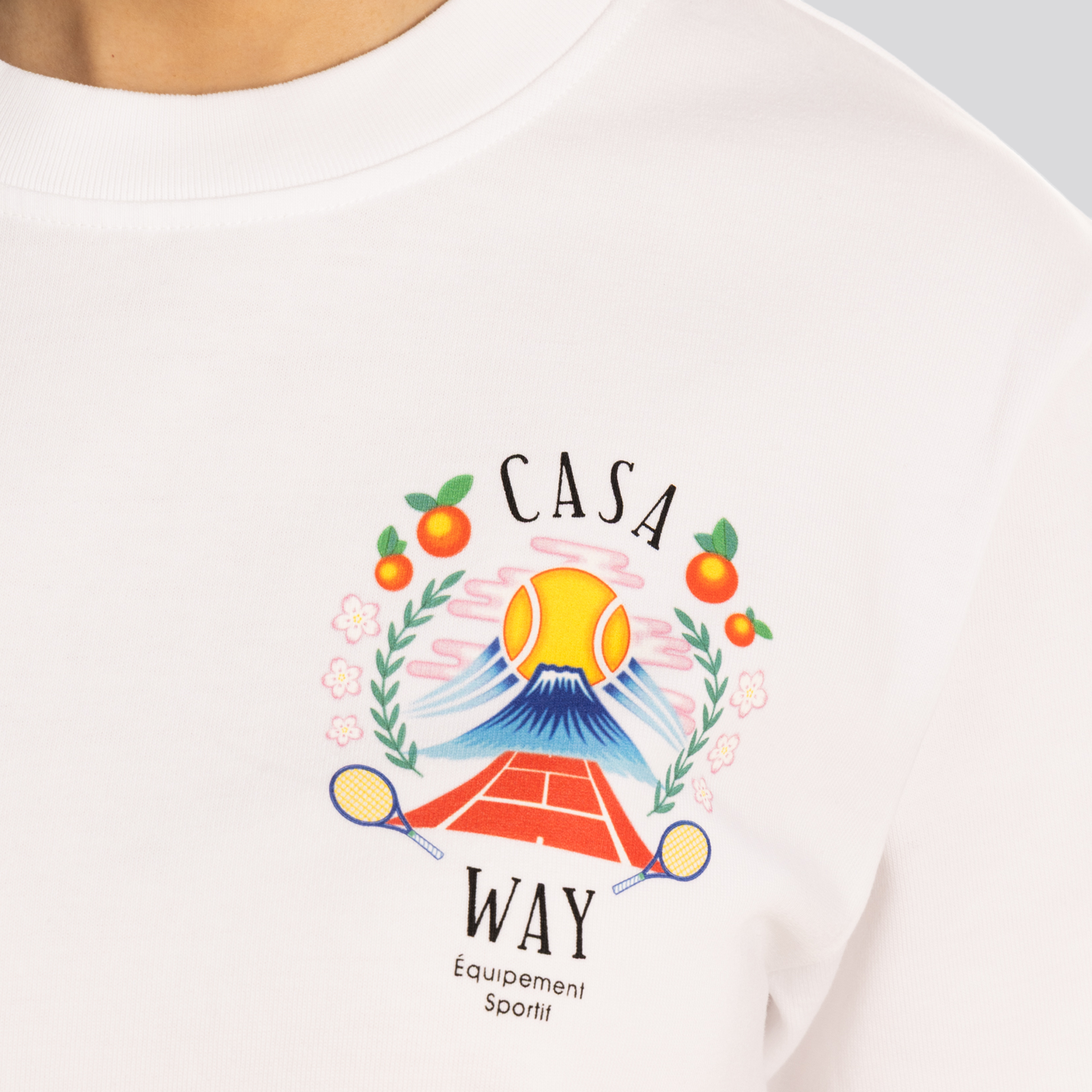 Camiseta Blanca Casablanca Casa Way Mountain