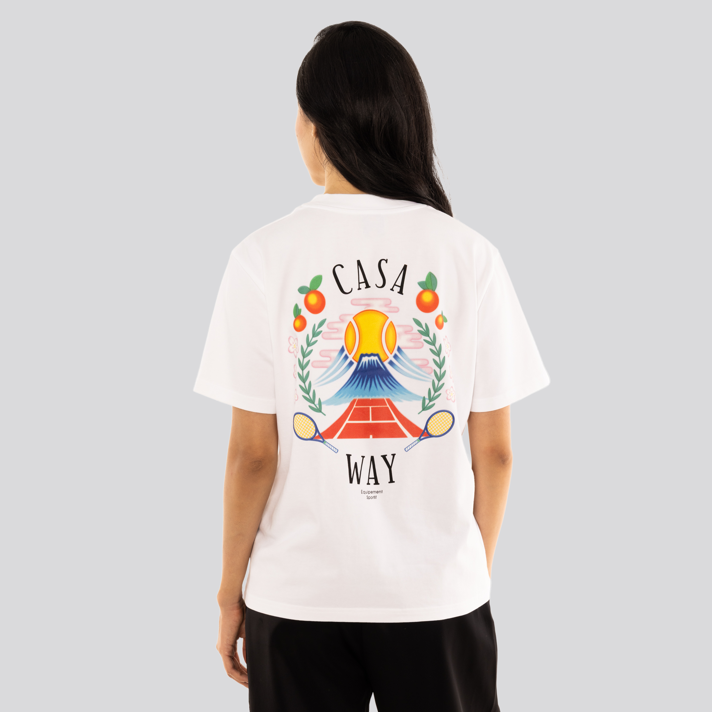 Camiseta Blanca Casablanca Casa Way Mountain