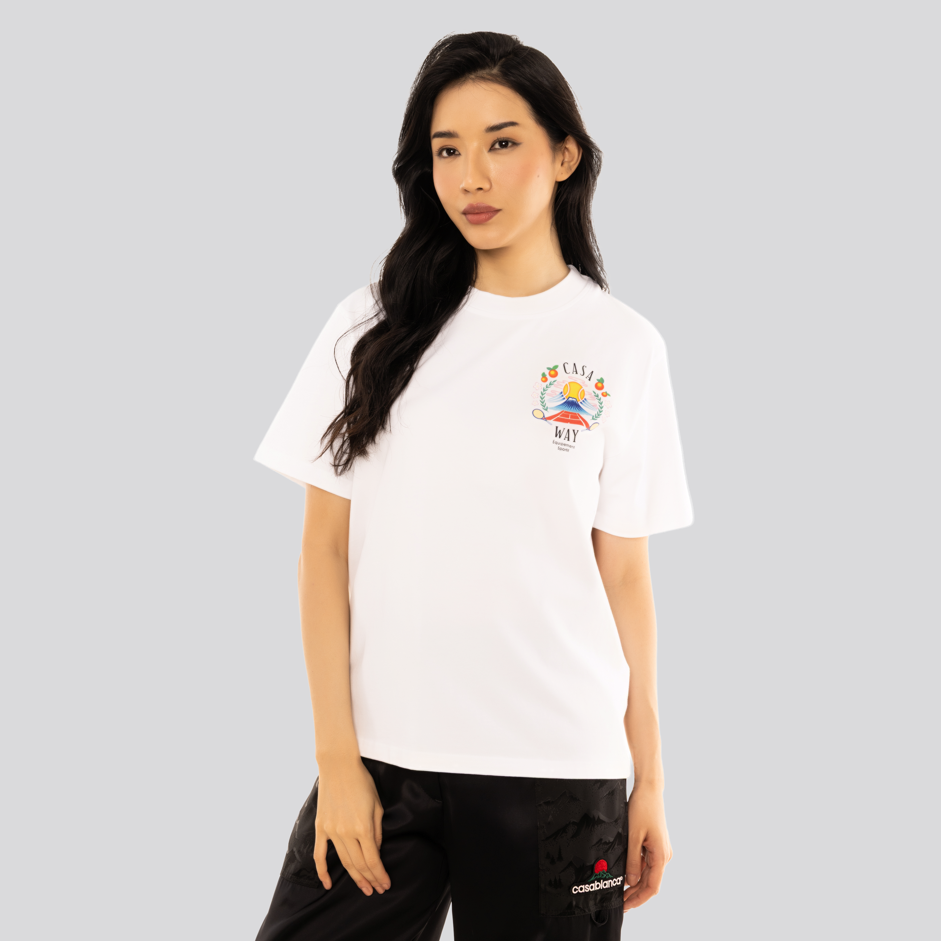 Camiseta Blanca Casablanca Casa Way Mountain
