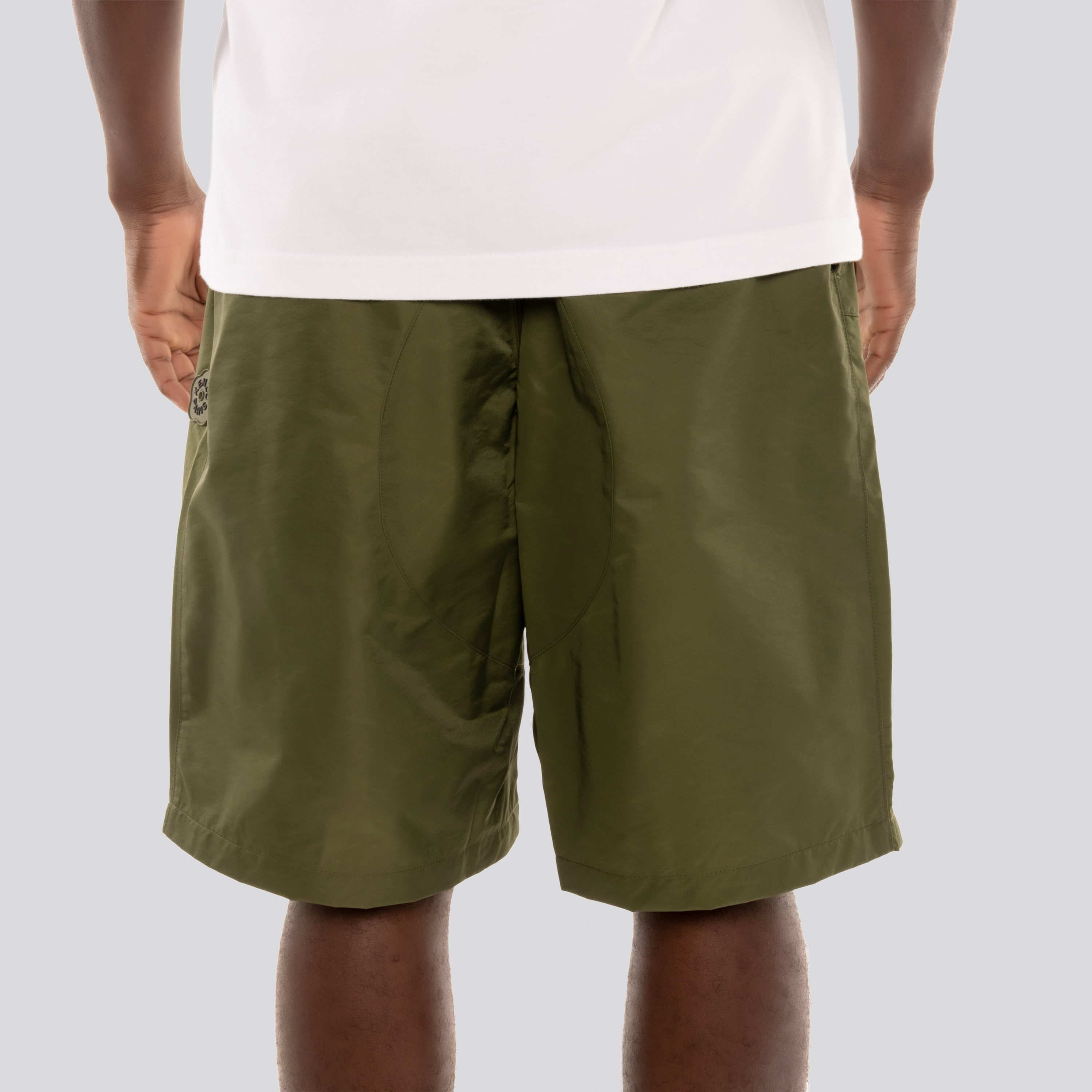 Short Khaki Kenzo Boke Flower