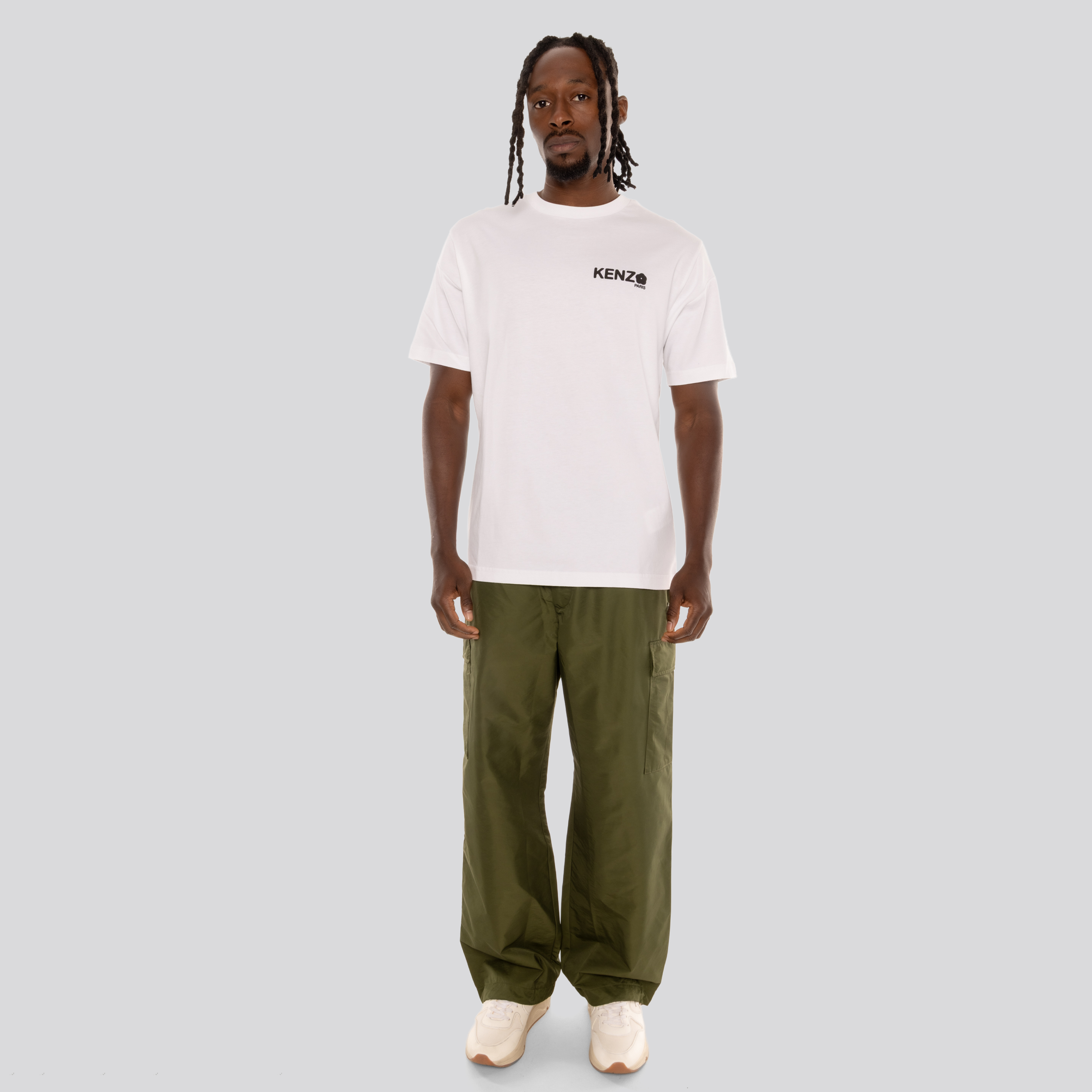 Pantalon Khaki Kenzo Boke Flower 2.0