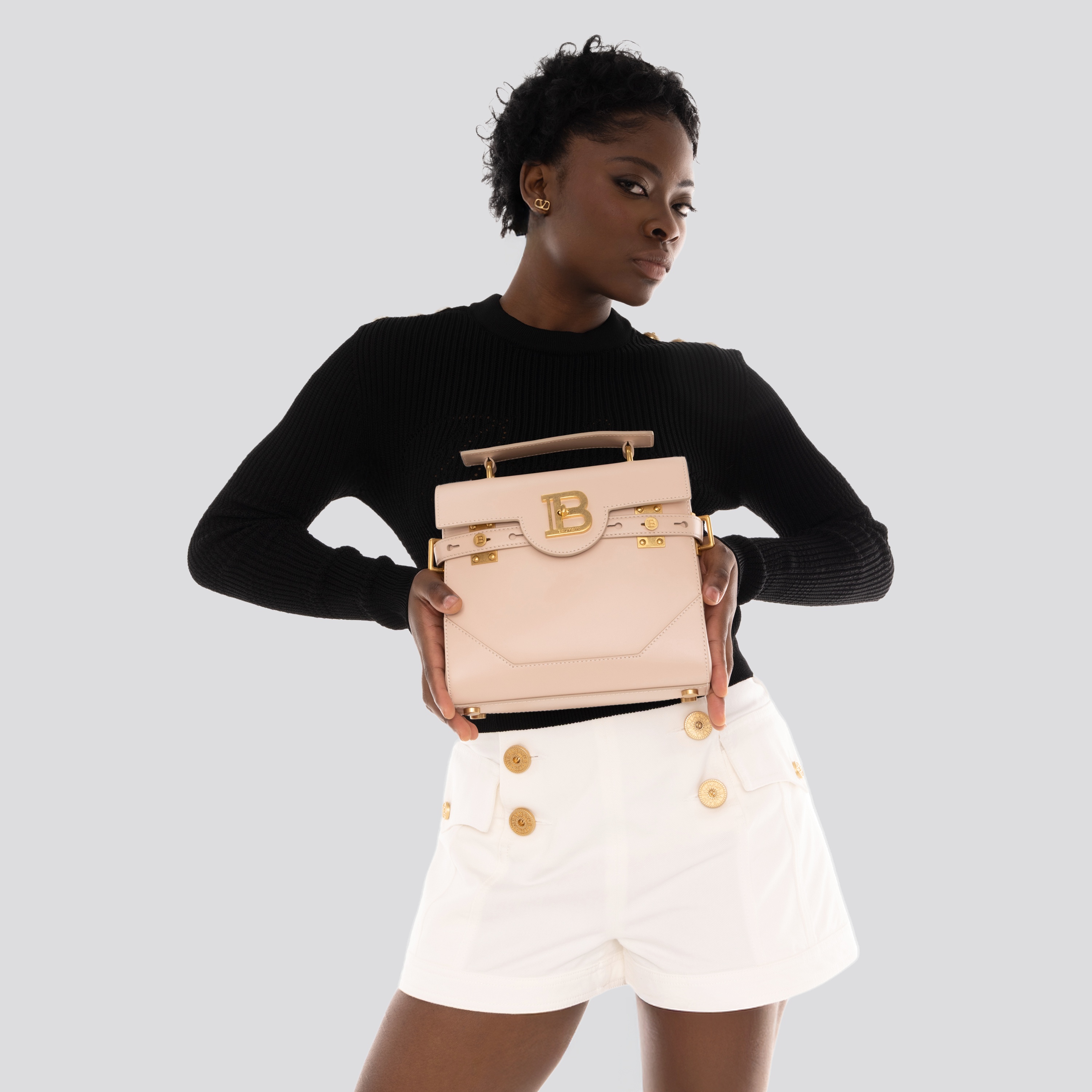 Cartera Beige Balmain 23 B-Buzz