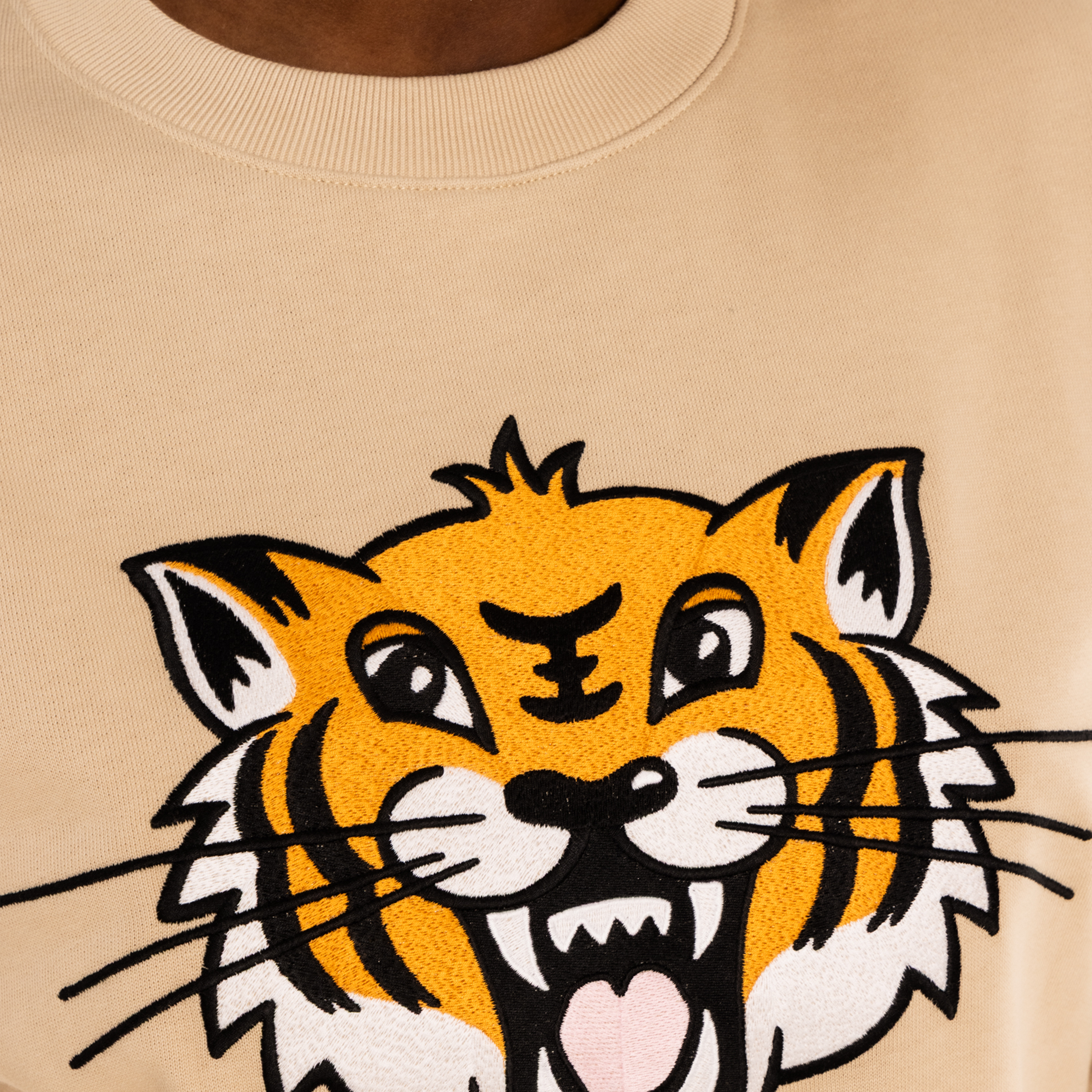 Buzo Beige Kenzo Big Tiger