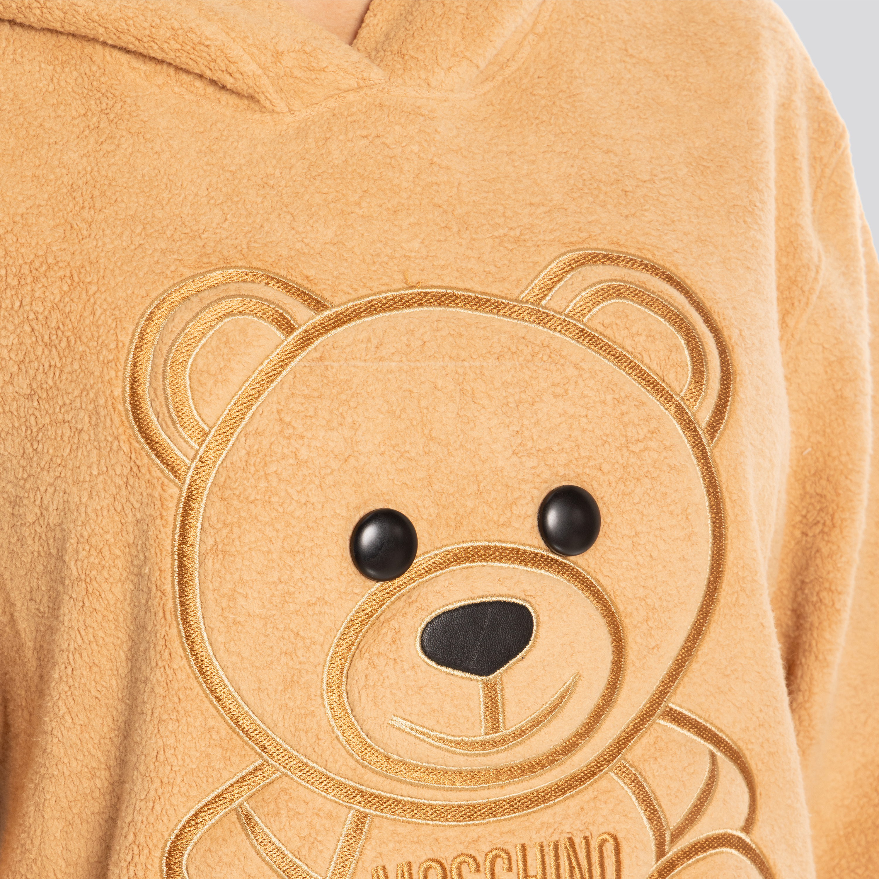 Vestido Beige Moschino Big Teddy