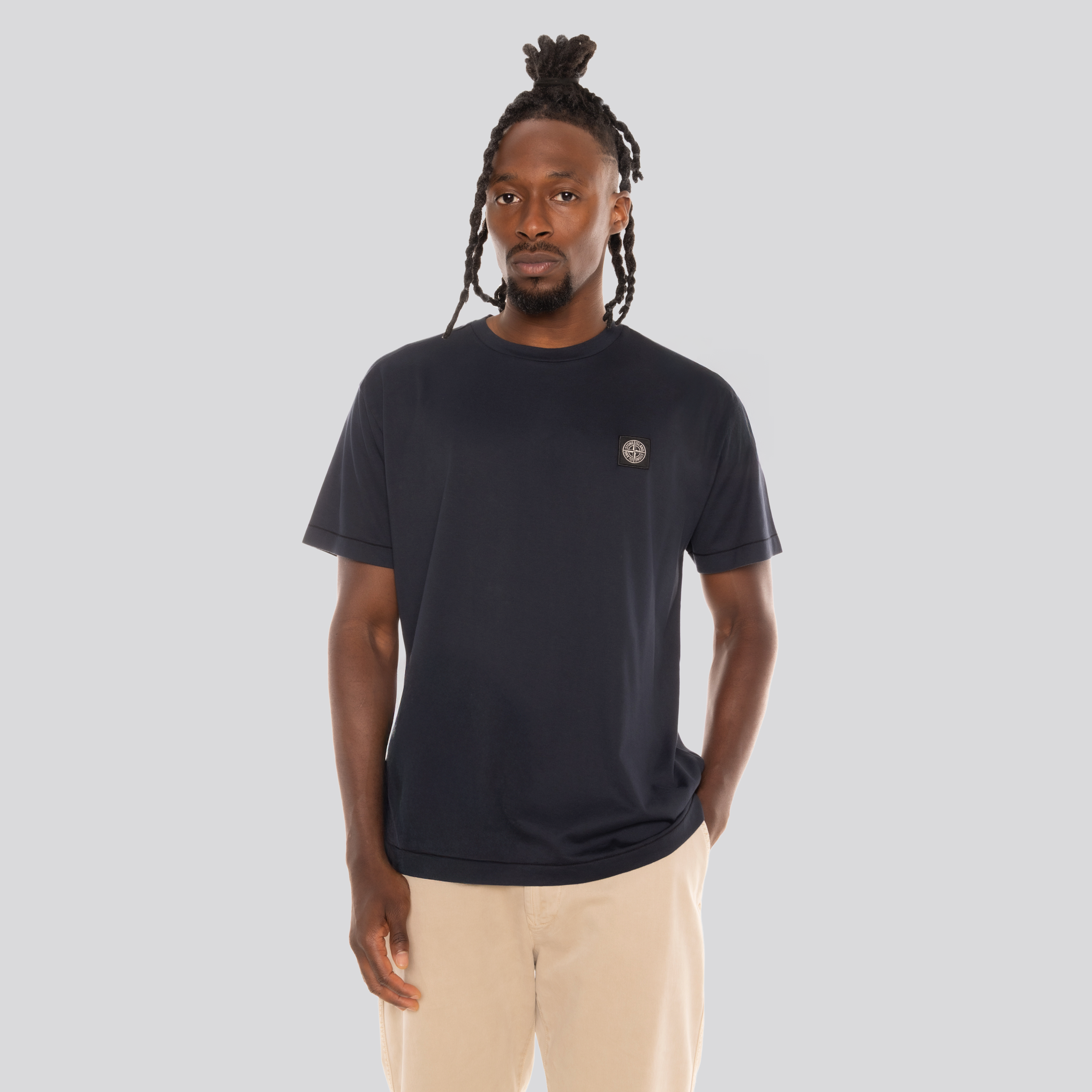 Camiseta Azul Stone Island Compass