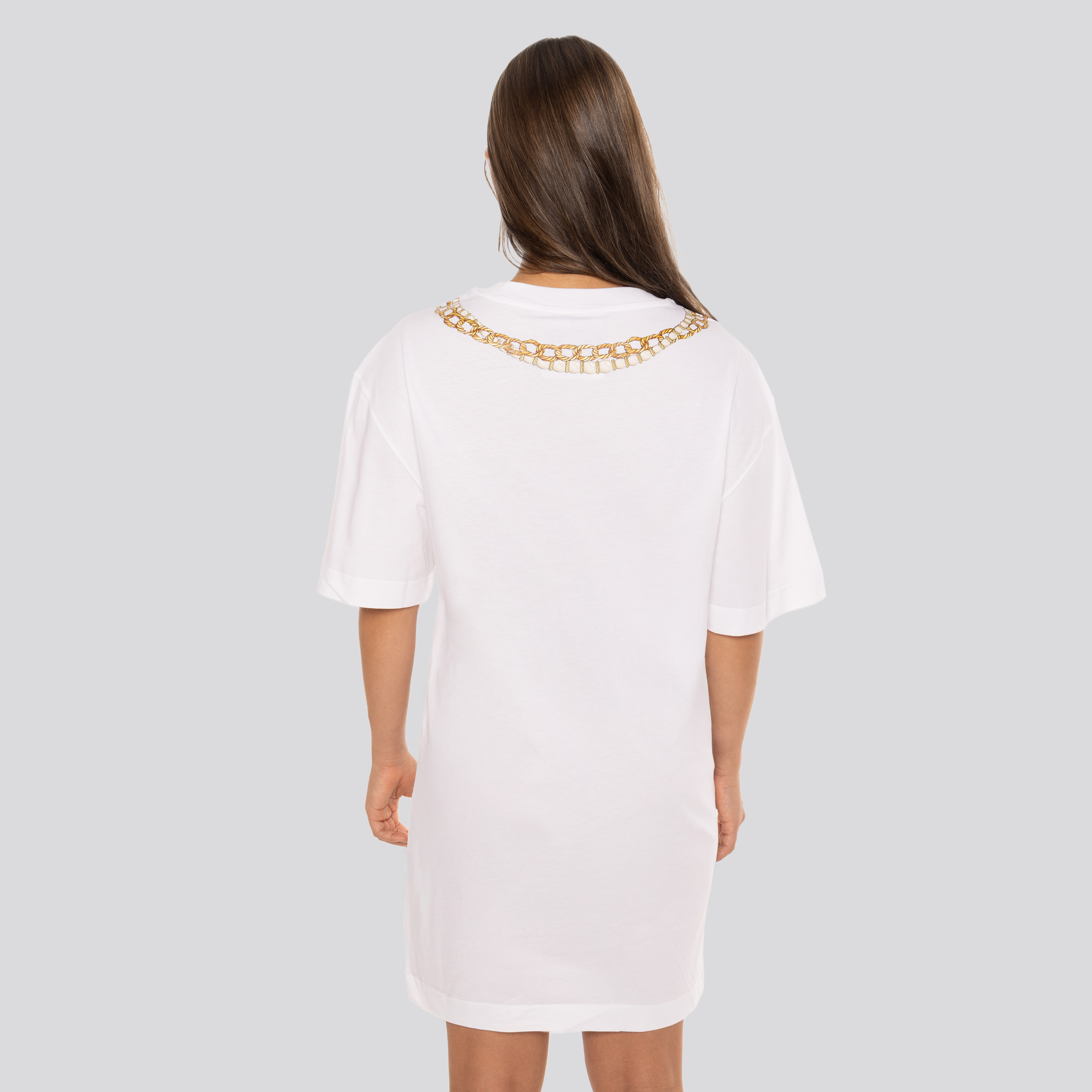 Vestido Blanco Moschino Taylor