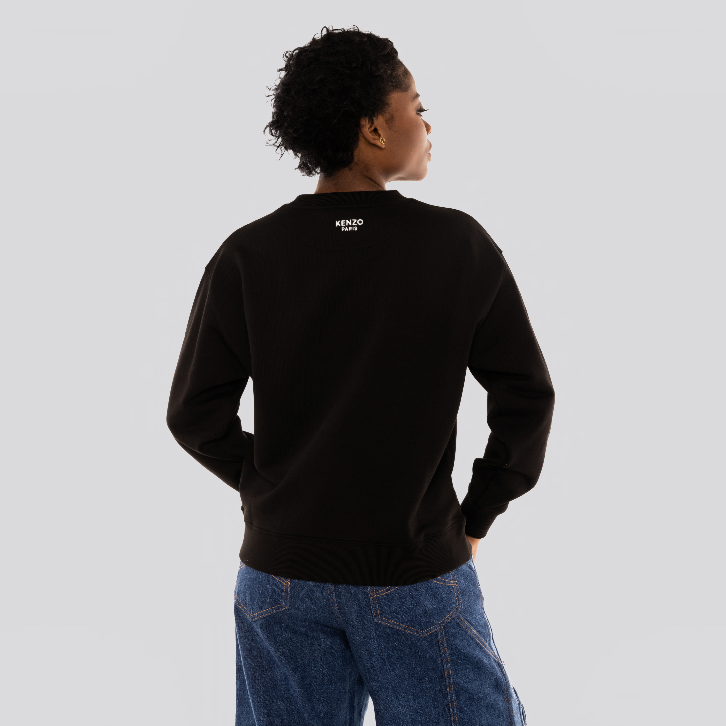 Buzo Negro Kenzo Boke Flower